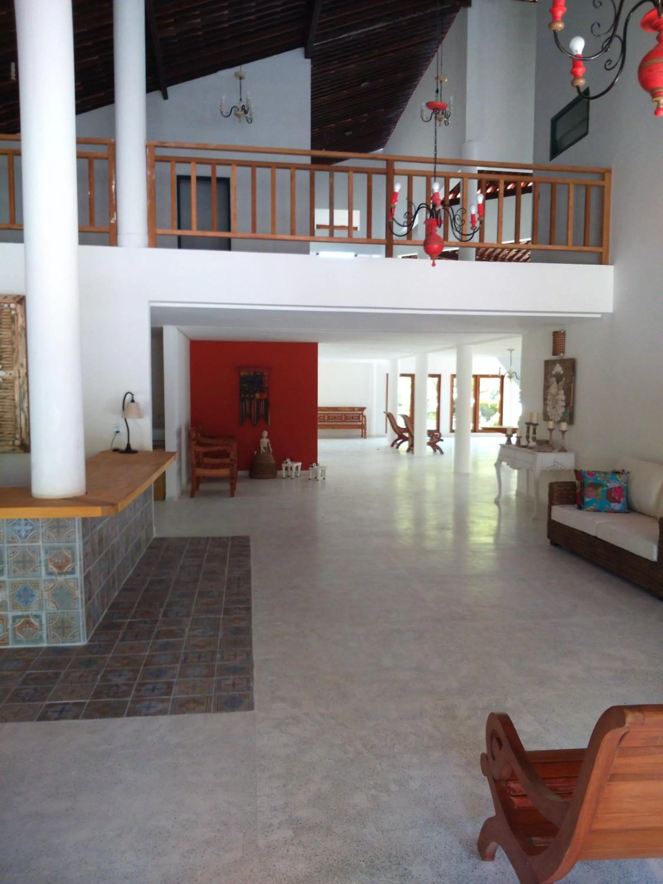 Decorative detail in Angá Beach Hotel