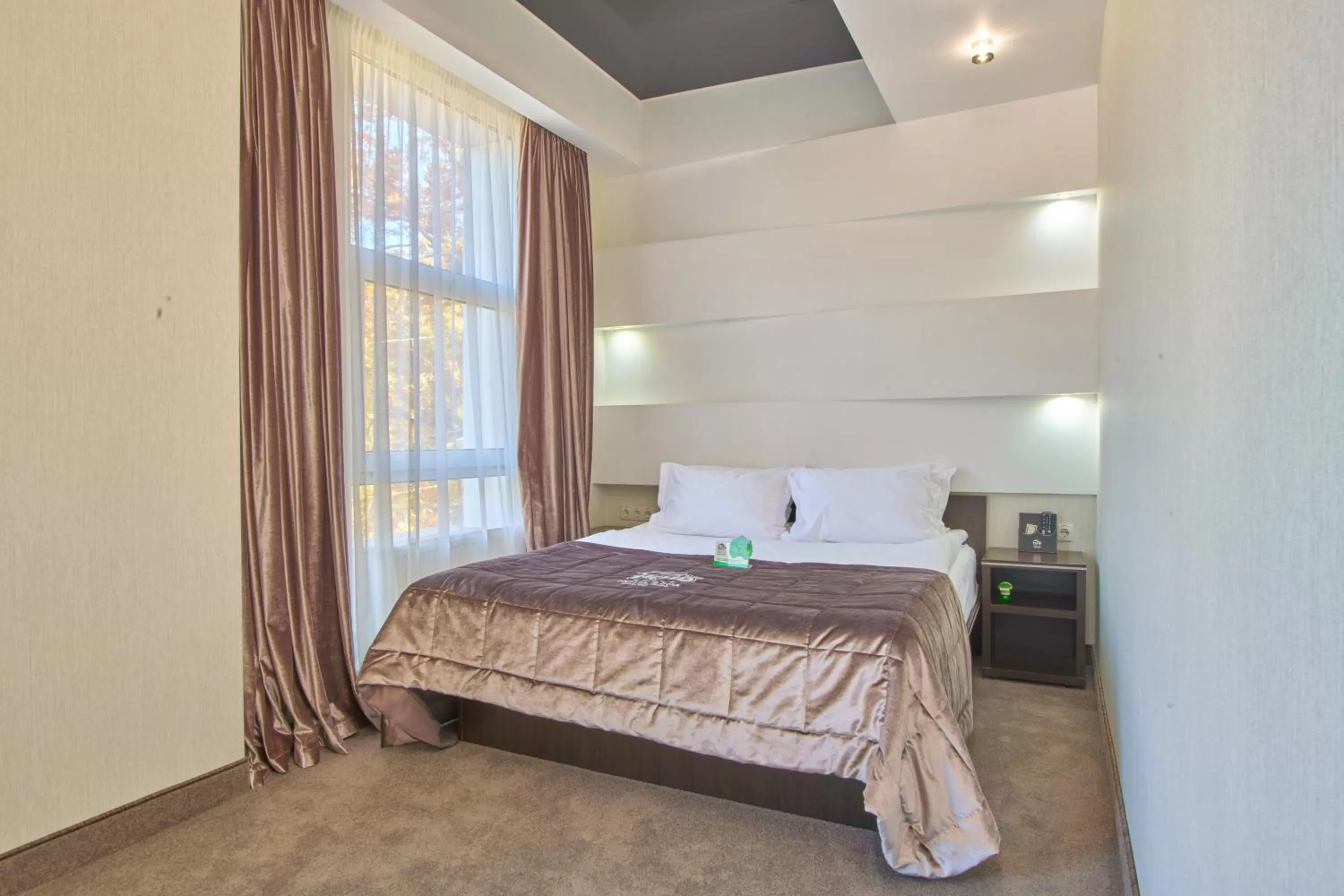 Bed in Hotel & Spa NEMO with dolphins