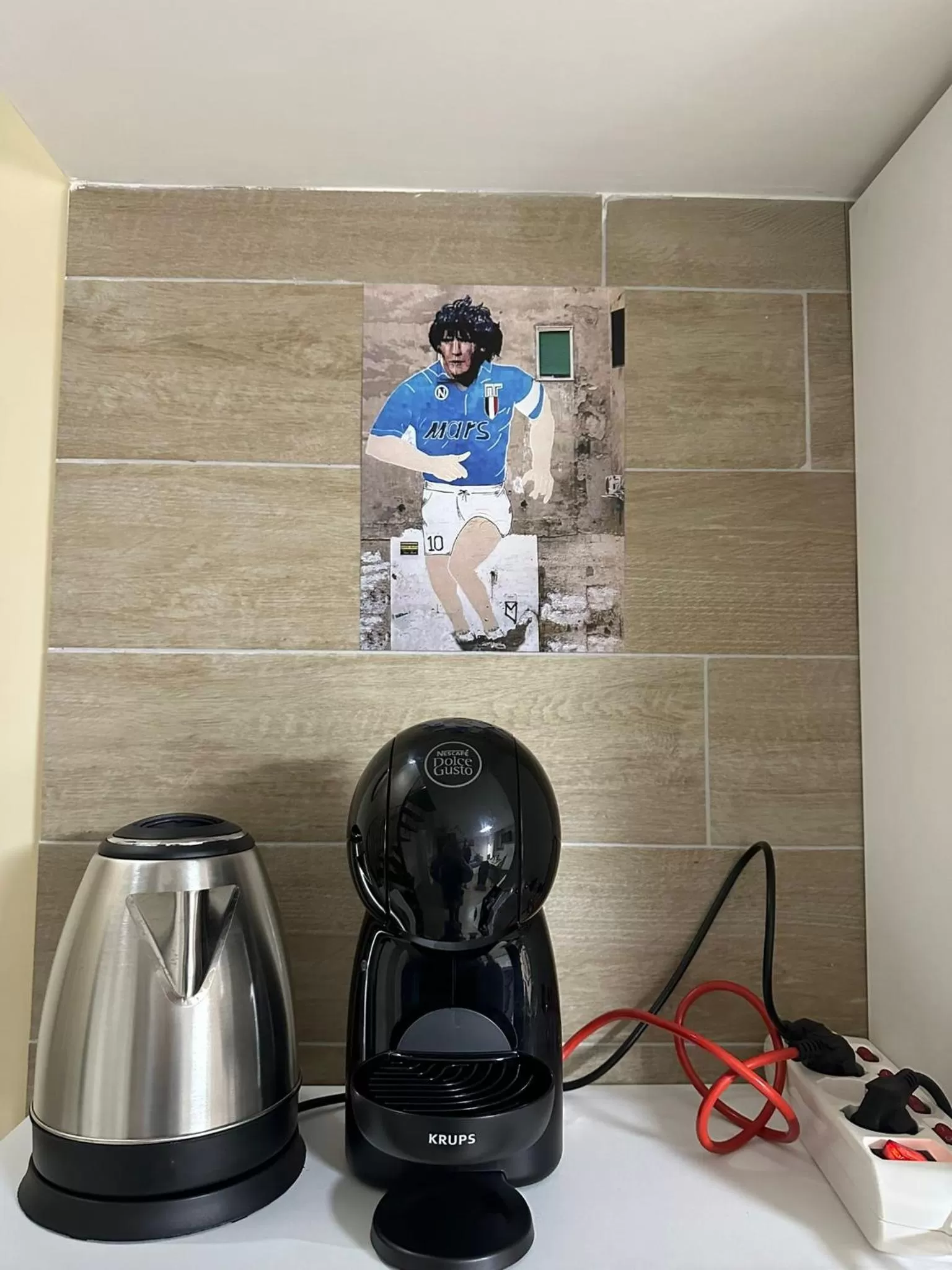 Kitchen or kitchenette in Napoli Centro - La Casa Di Sasà