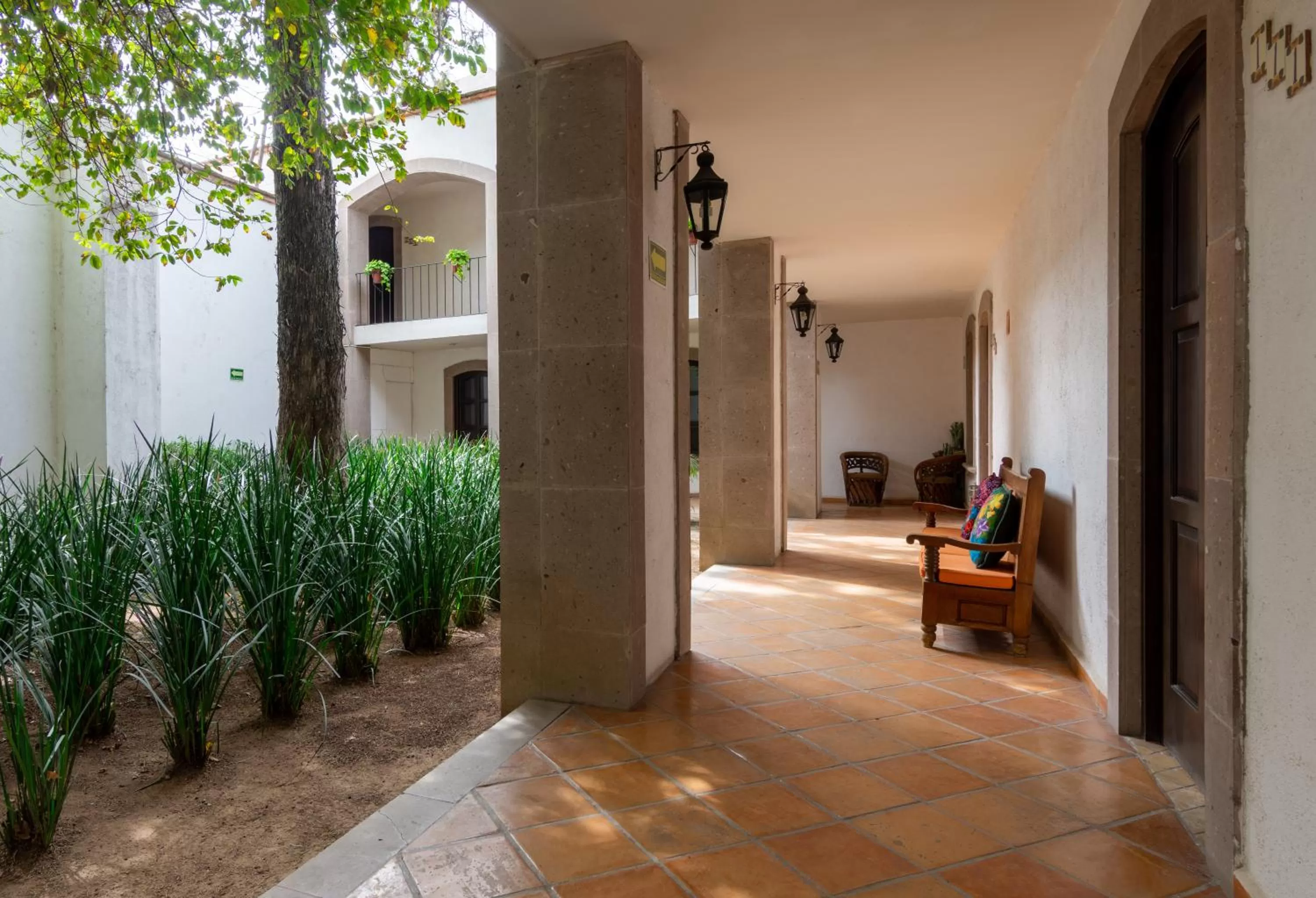 Decorative detail in Hotel Hacienda San Cristóbal