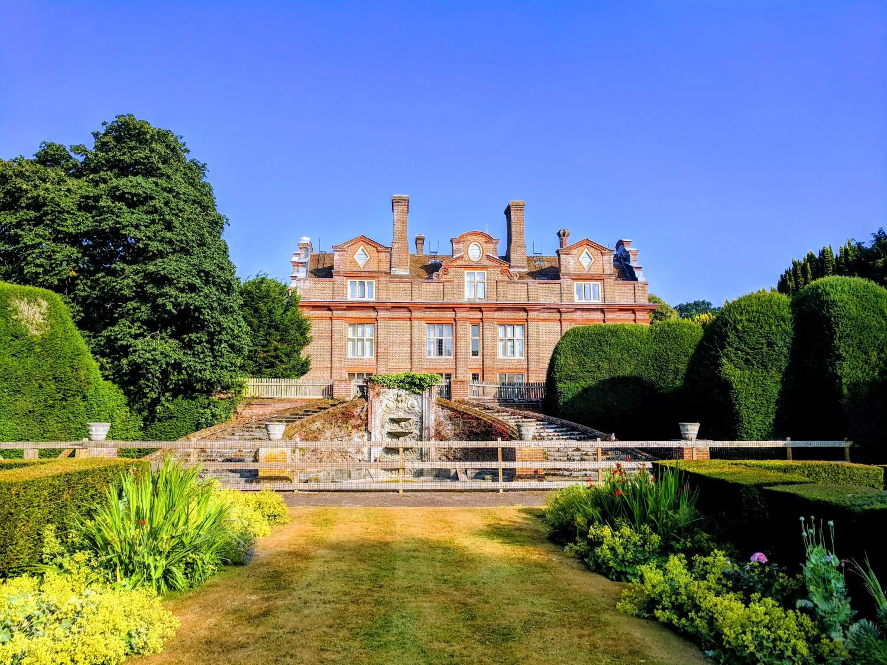 Facade/entrance in Broome Park Hotel