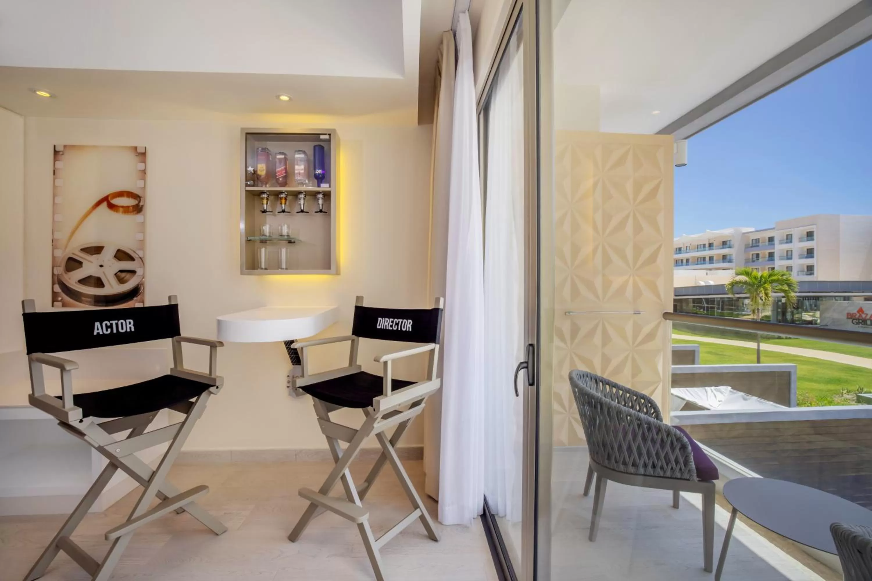 Seating area in Planet Hollywood Cancun by Royalton, An Autograph Collection All-Inclusive Resort