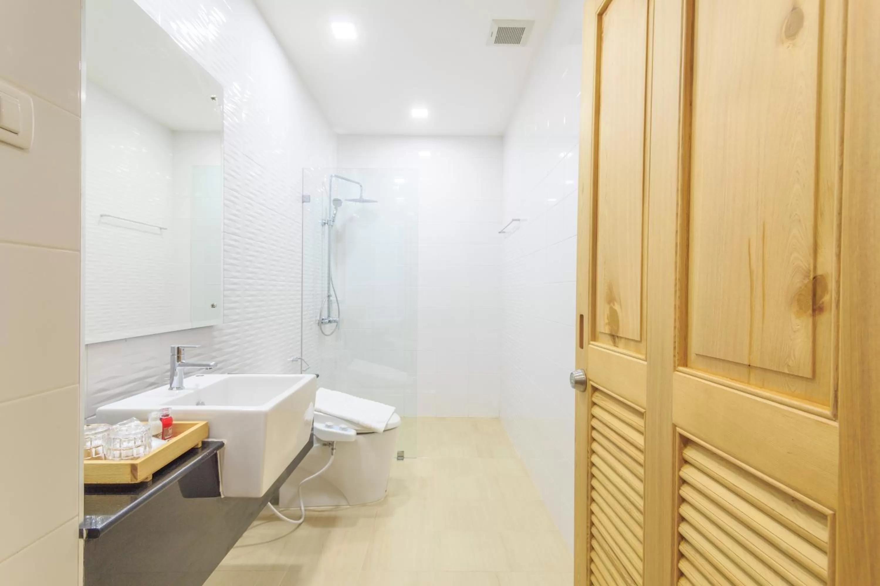 Bathroom in Hinoki Hotel - ONSEN Chiang Mai