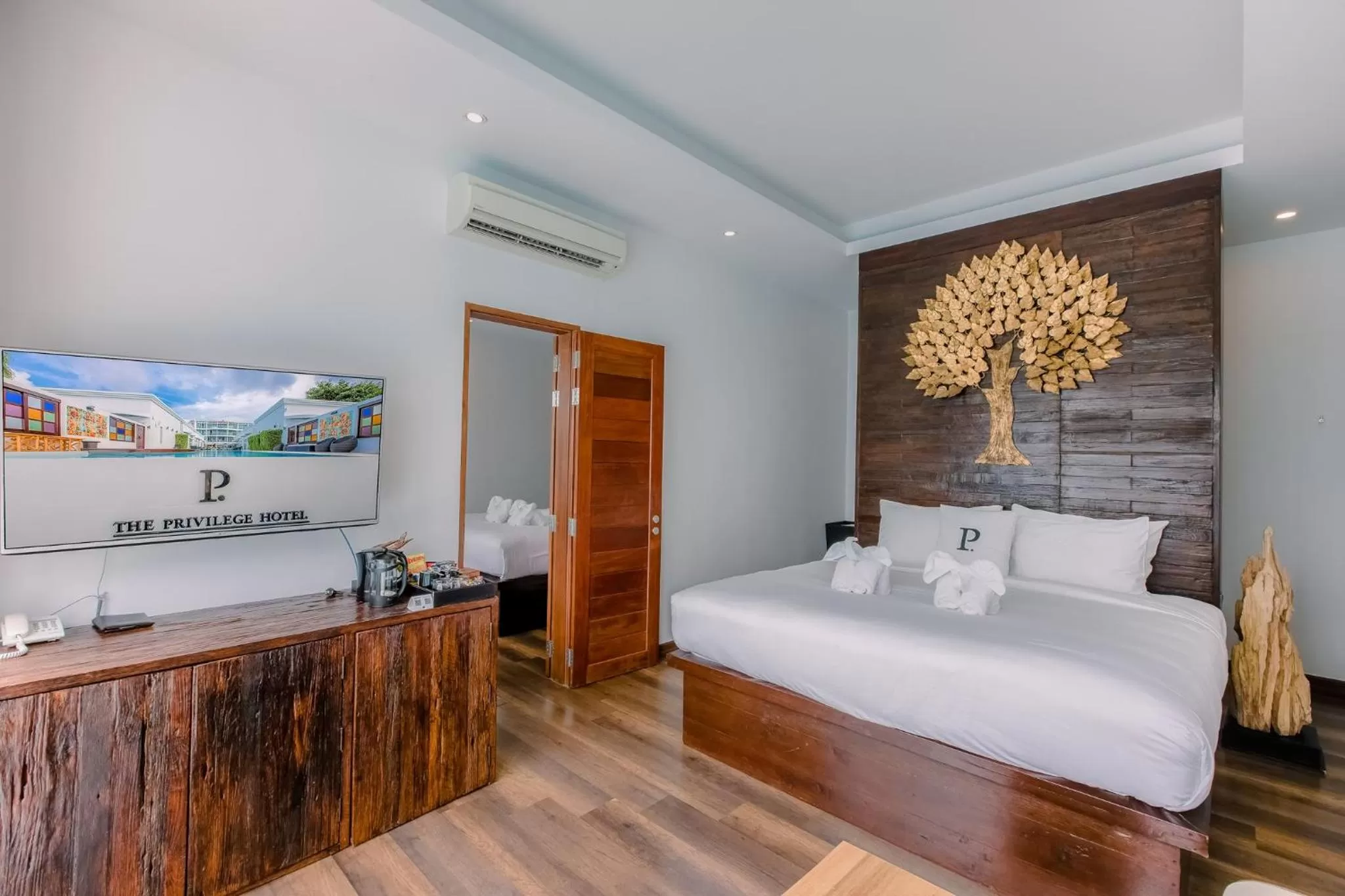 Bedroom, Bed in The Privilege Hotel Ezra Beach Club