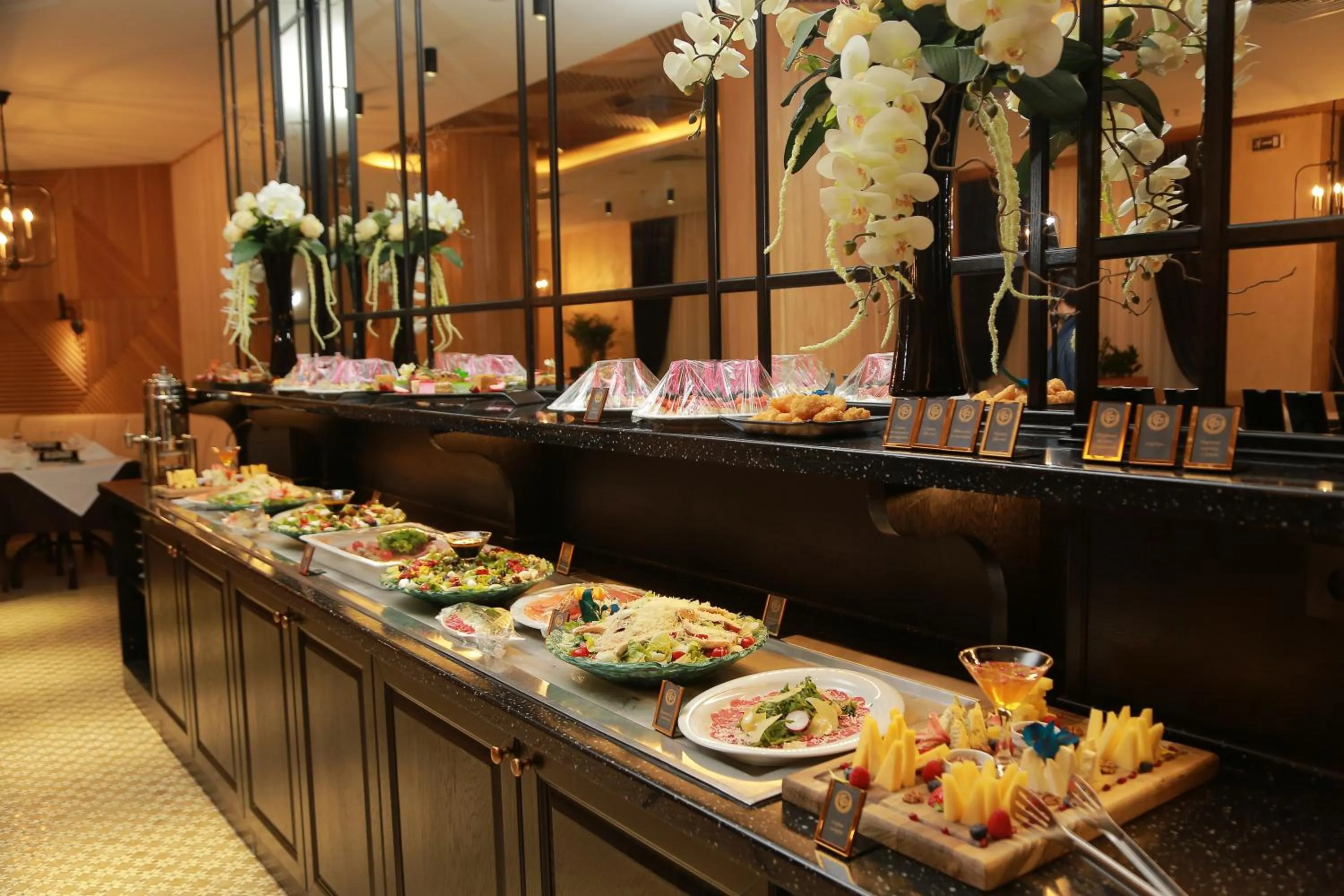Buffet breakfast in City Palace Hotel Tashkent