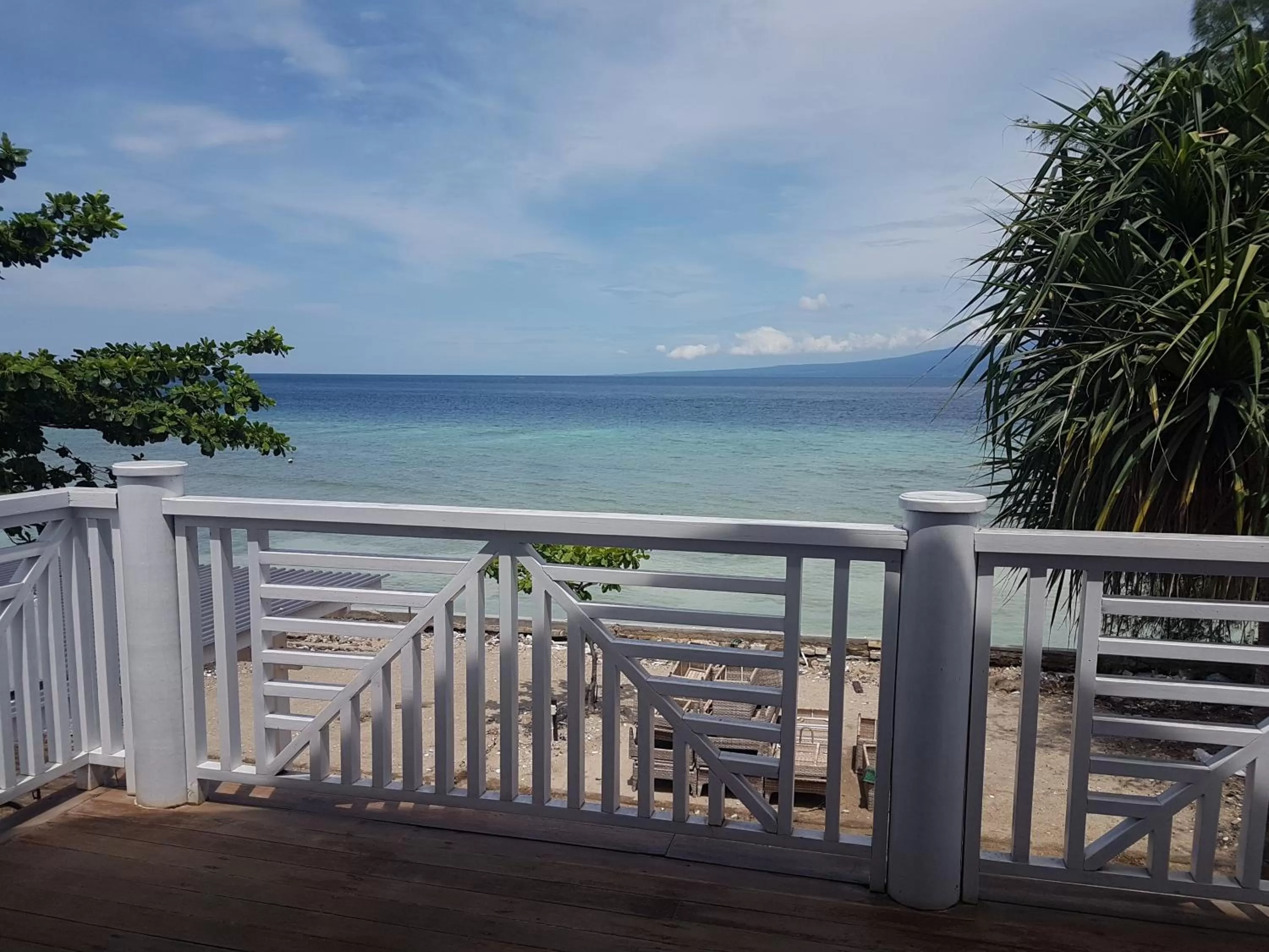 Balcony/Terrace in Gili Meno Mojo Beach Resort