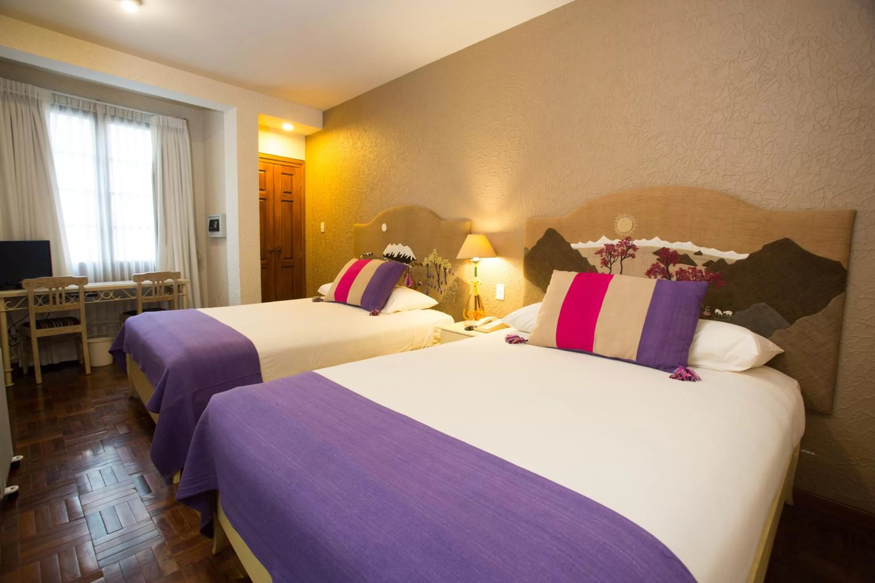 Bed in Hotel Rosario La Paz