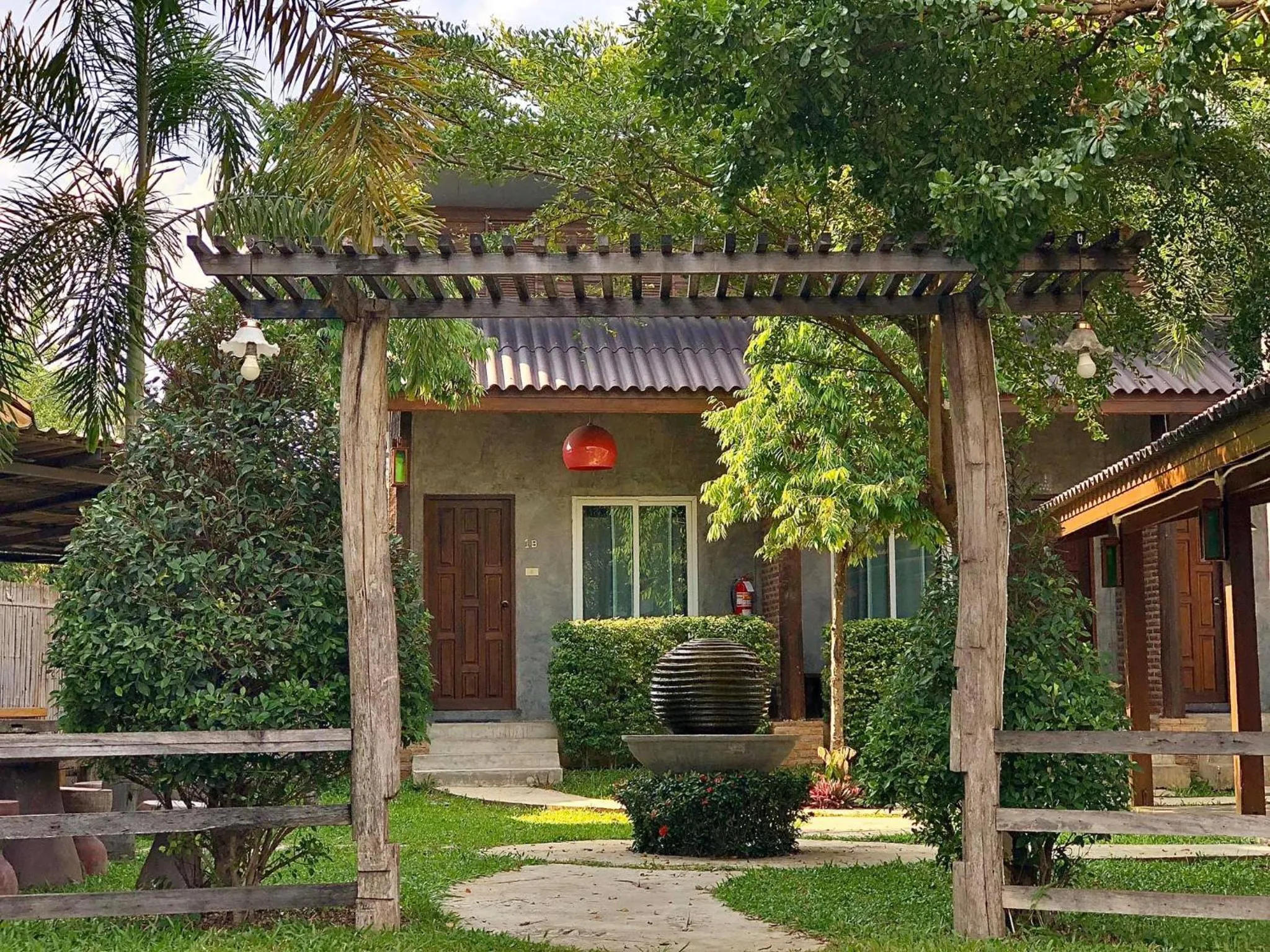 Property building in Home Inn Pai Garden