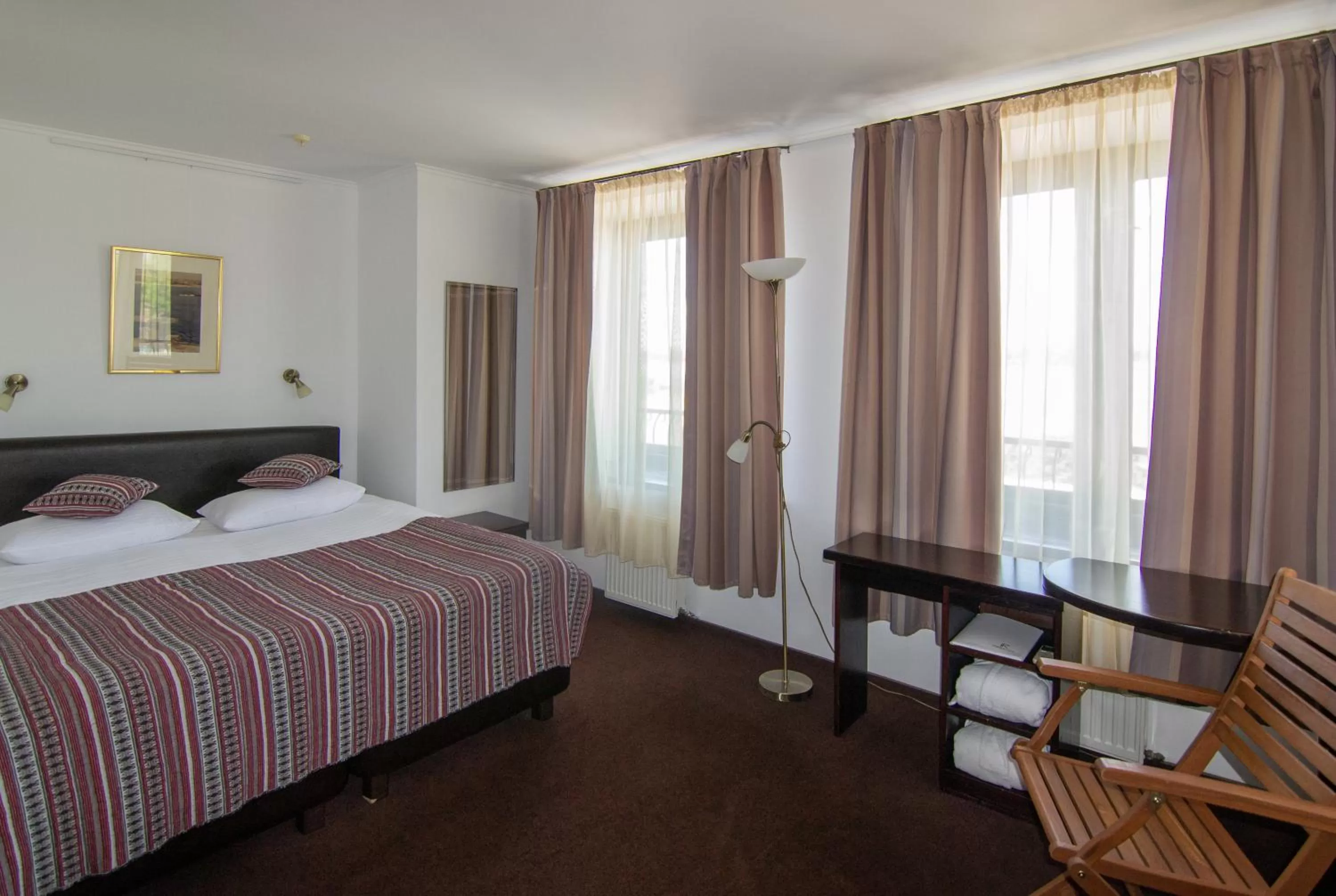 Bed in Knyazha Hora Hotel