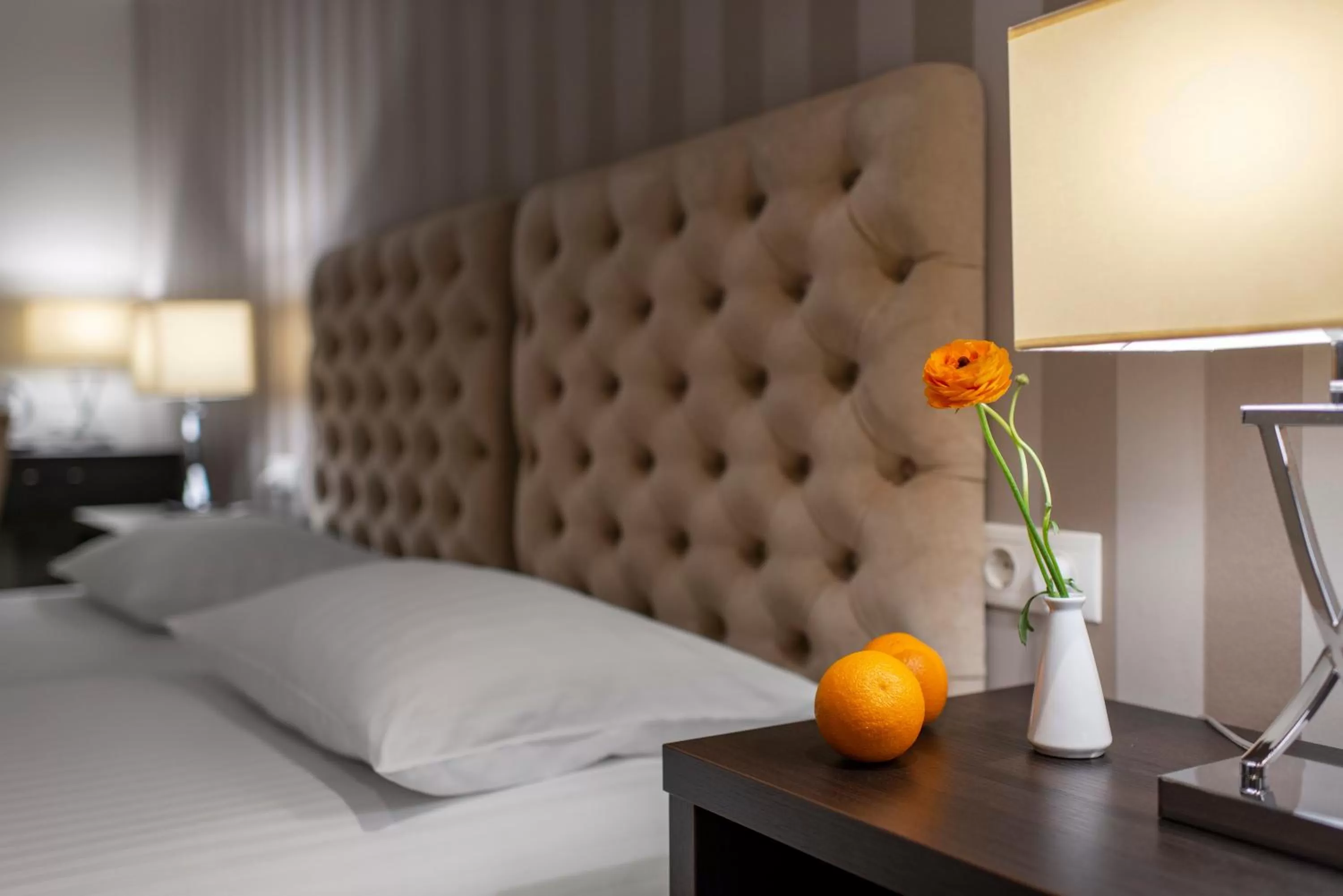 Bed in Amberton Cathedral Square Hotel Vilnius