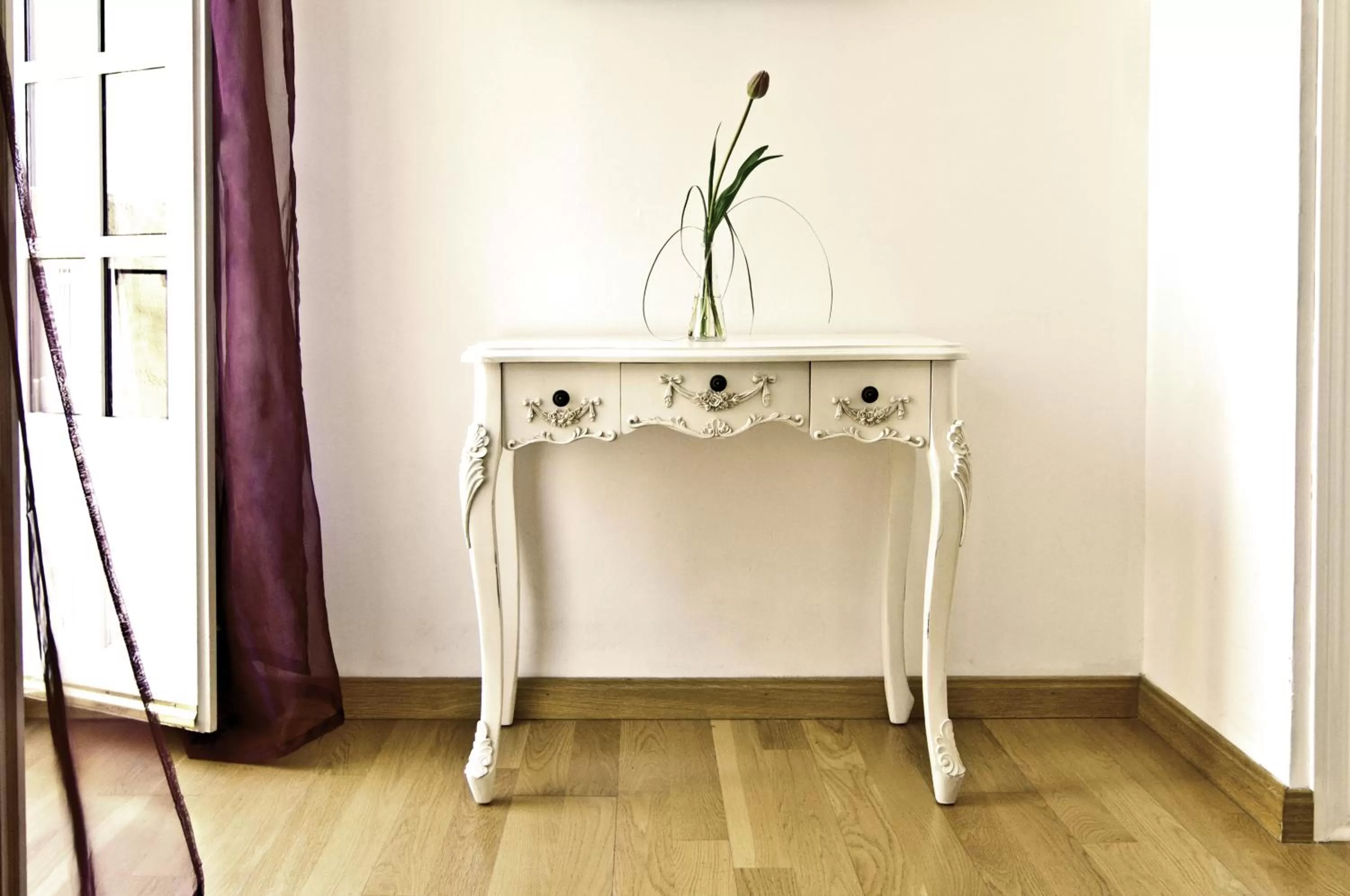 Photo of the whole room in Un Patio en Santa Cruz