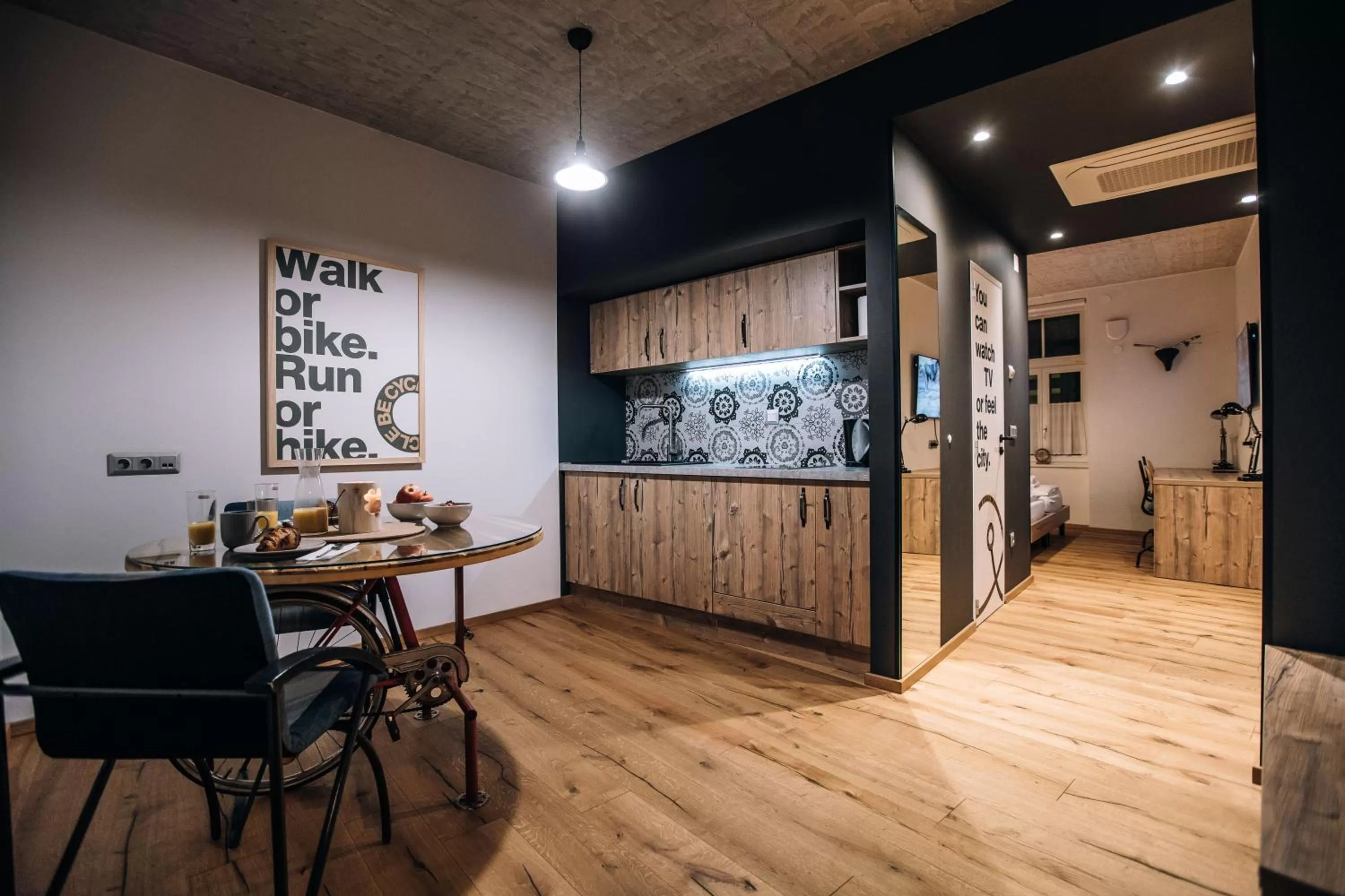 Dinner in Becycle Sustainable stay and travel