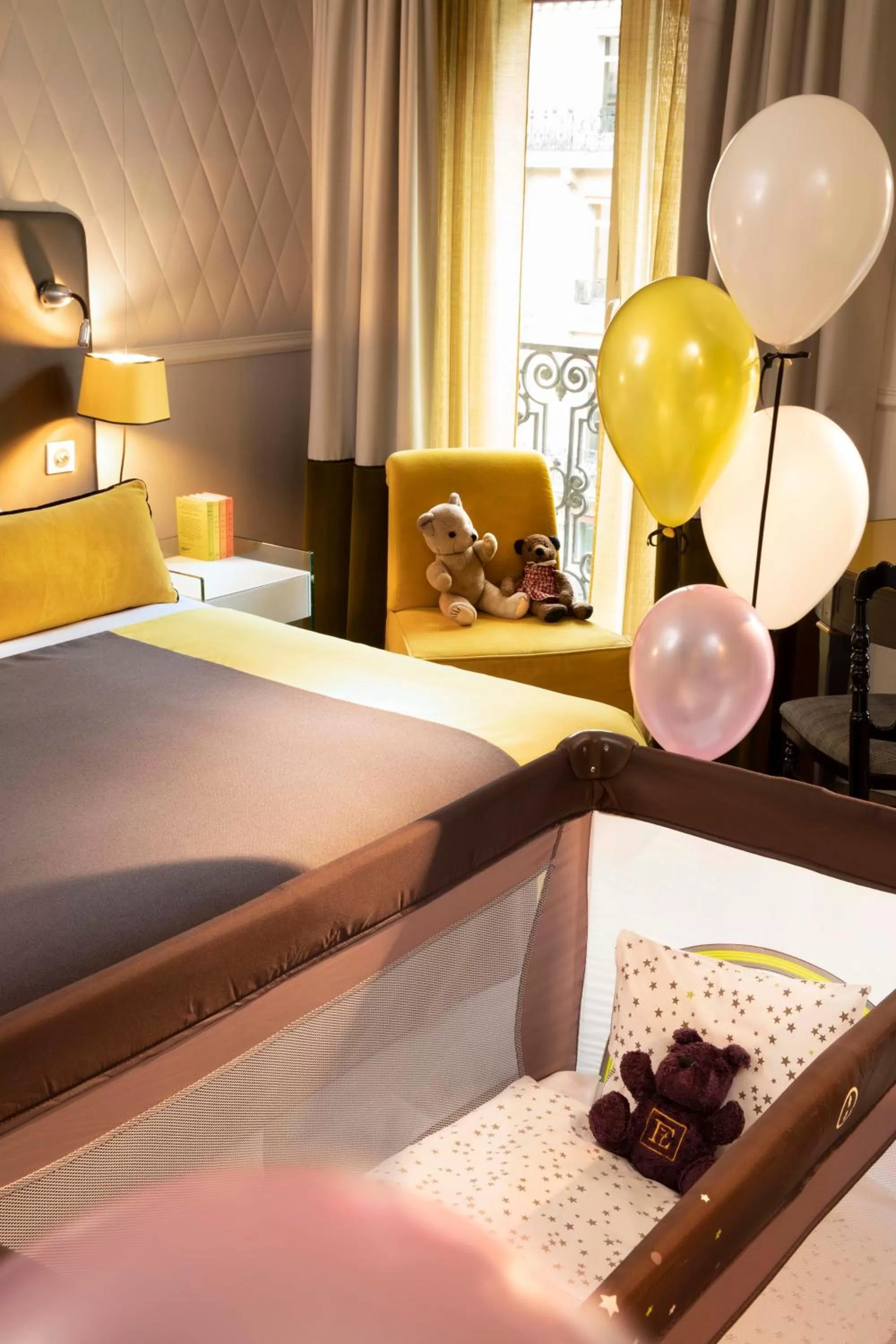 Superior Room with Opera View and Balcony in Edouard 7 Paris Opéra