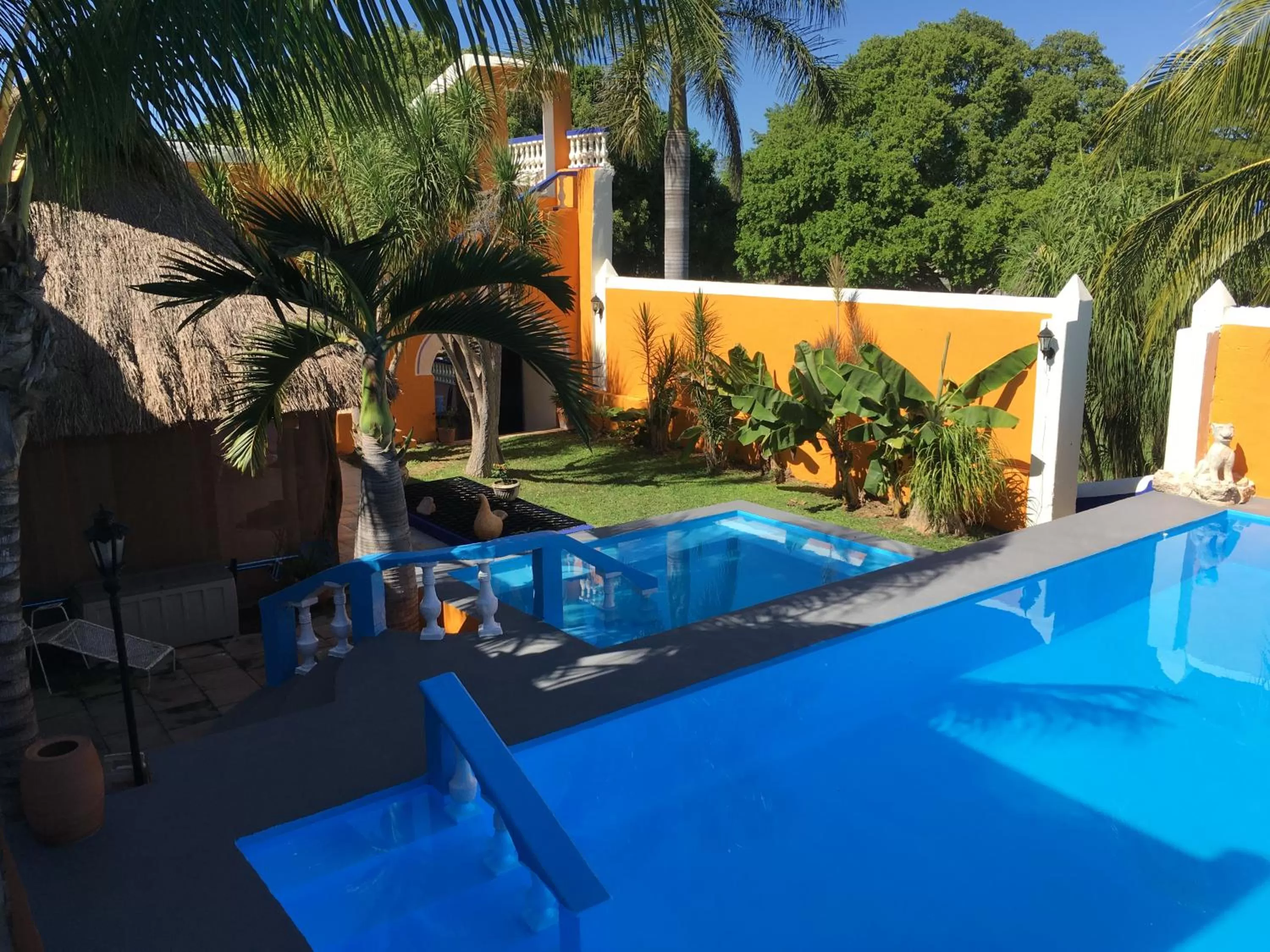 Swimming pool in Hacienda San Pedro Nohpat