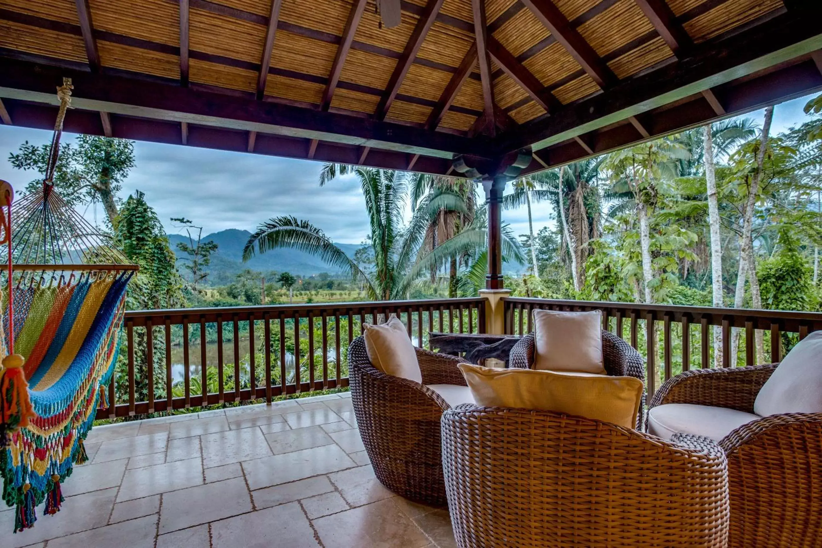 River View Room in Sleeping Giant Rainforest Lodge River View Room in Sleeping Giant Rainforest Lodge