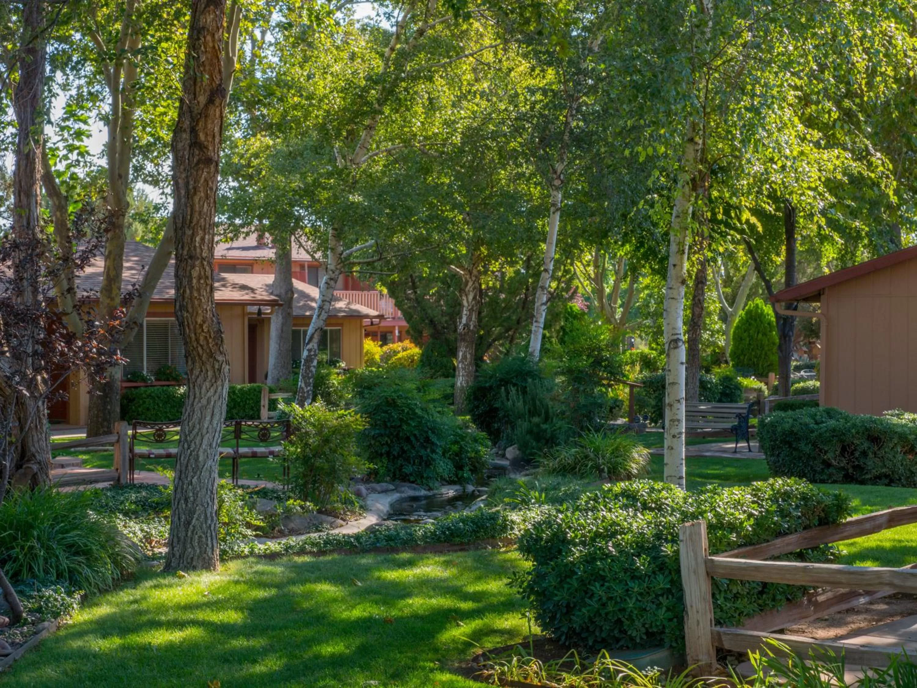 Garden in Sky Ranch Lodge