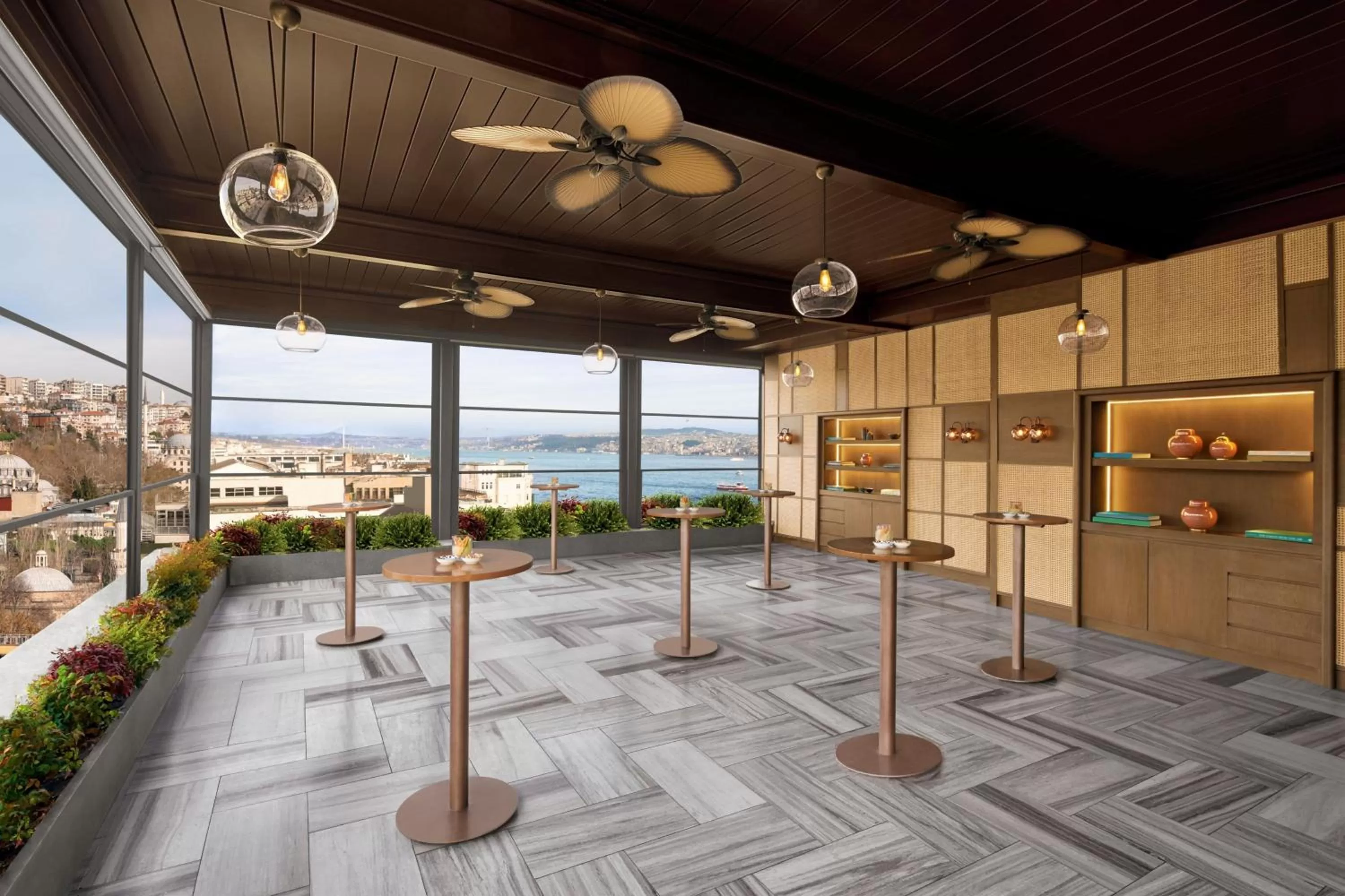 Lounge or bar in JW Marriott Istanbul Bosphorus