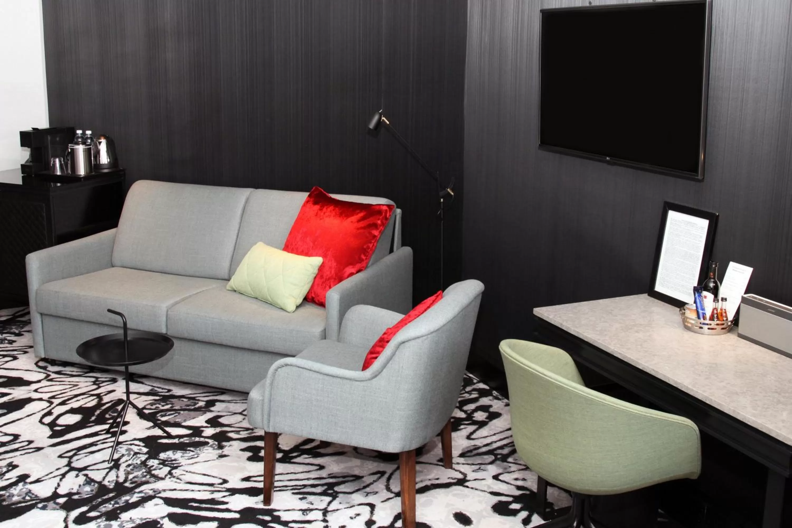 Seating area in Hotel Katajanokka, Helsinki, a Tribute Portfolio Hotel