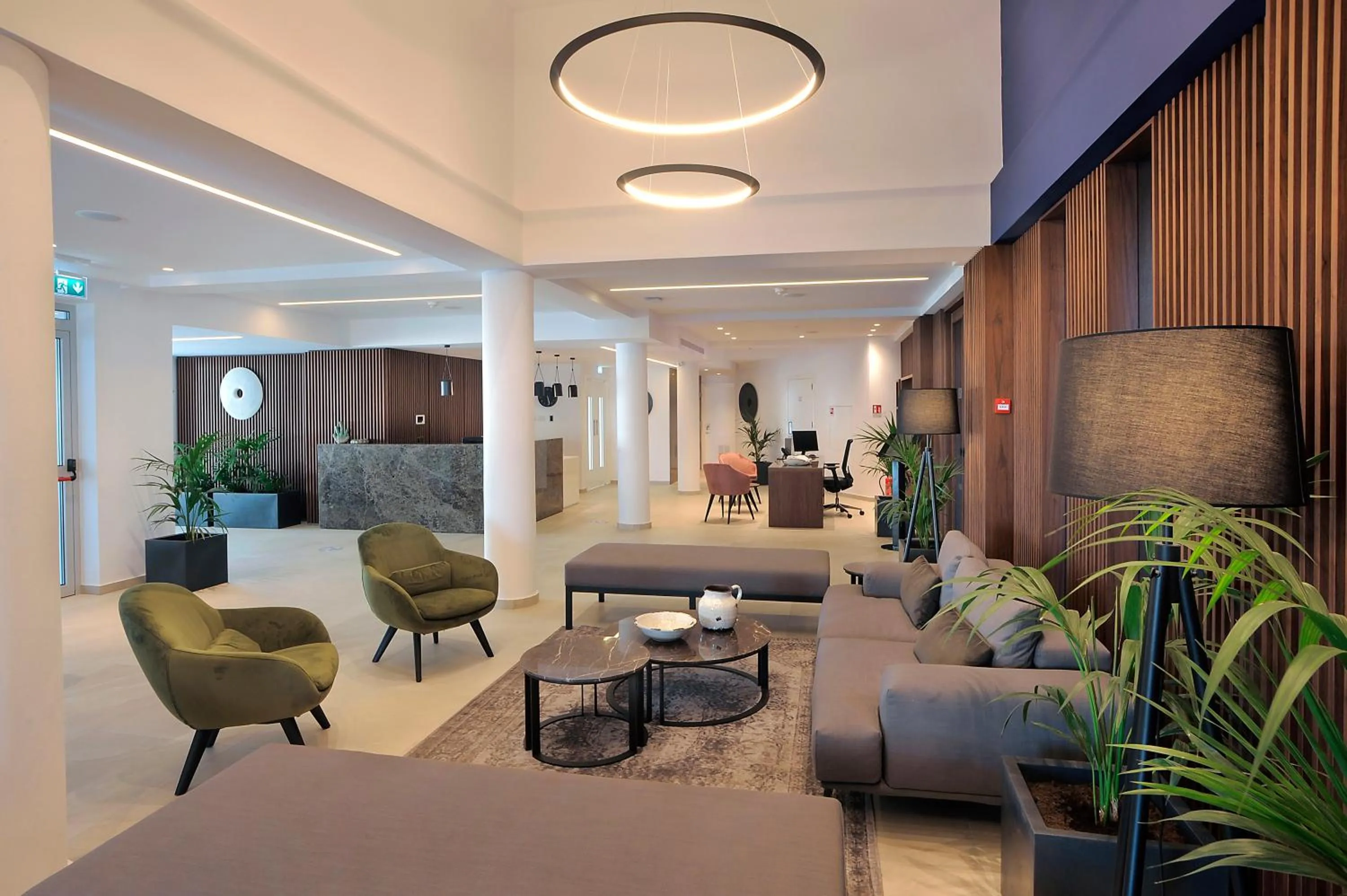 Lobby or reception in Okeanos Beach Boutique Hotel