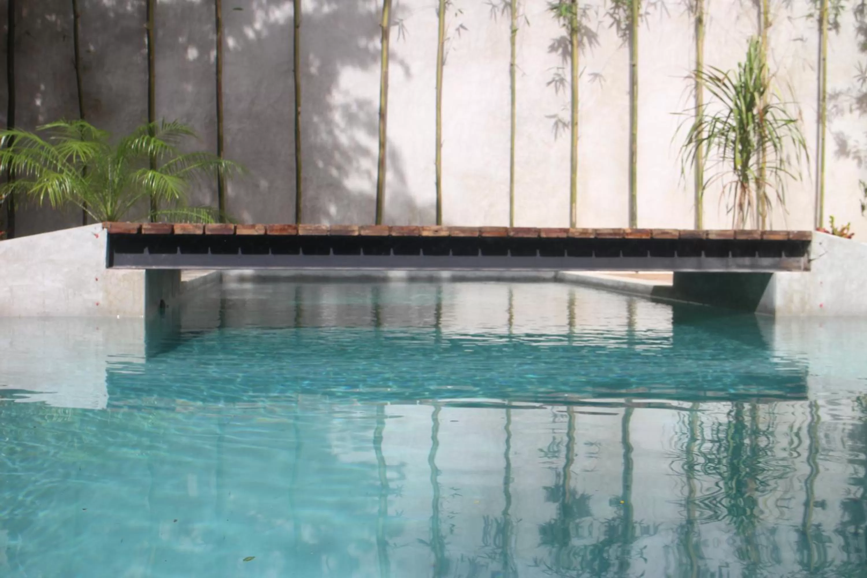 Pool view in Little Gem Hotel Tulum La Veleta