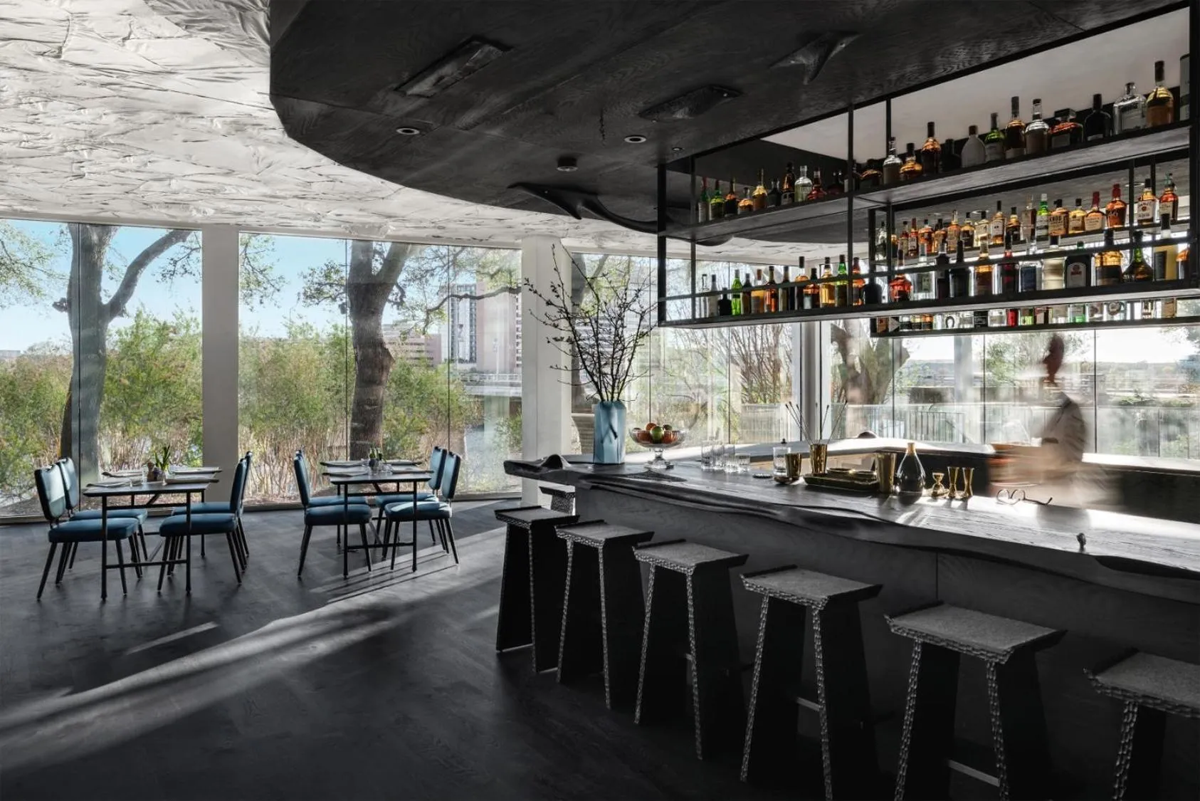 River view in The LINE Austin