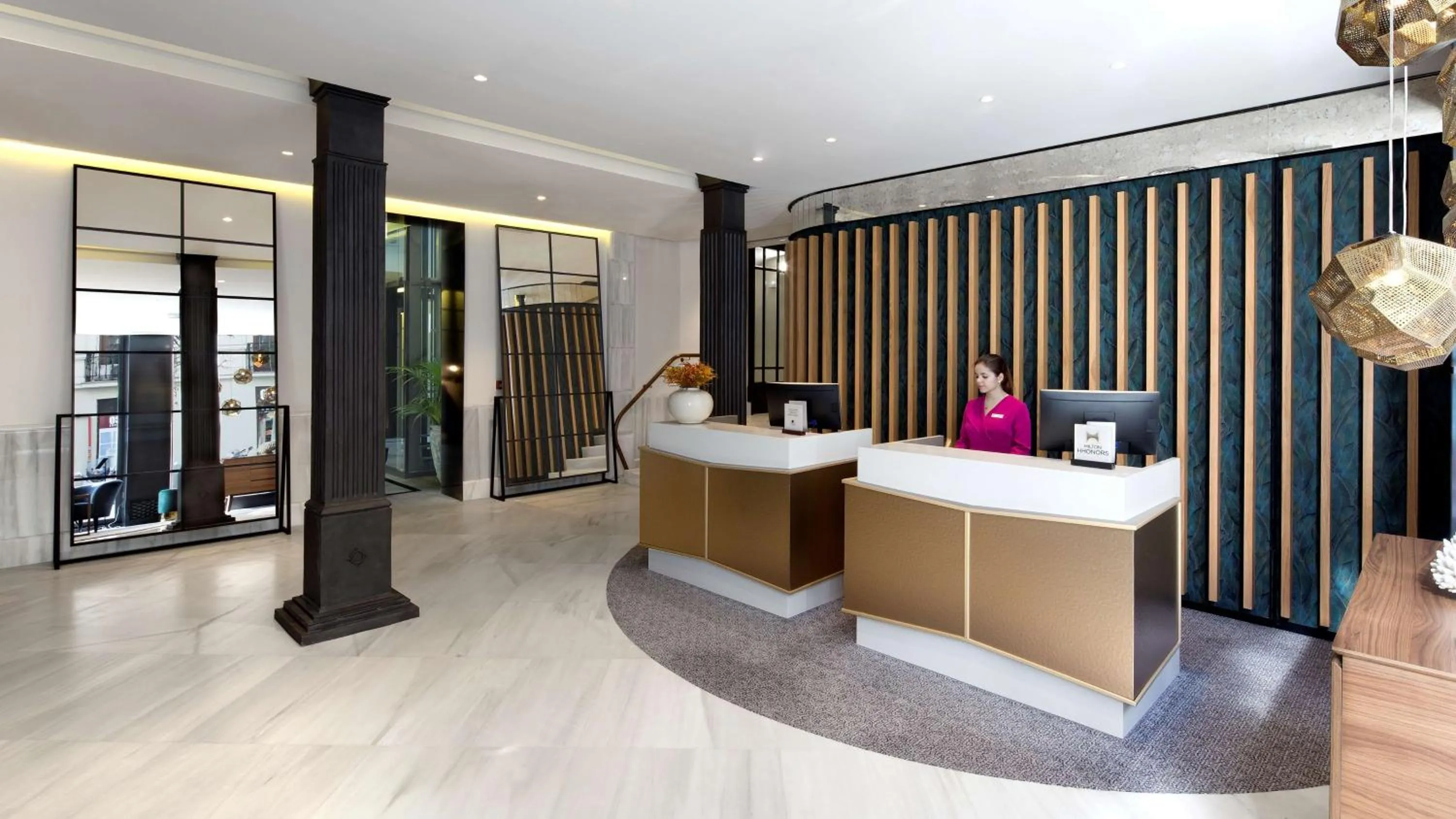 Lobby or reception in DoubleTree by Hilton Madrid-Prado