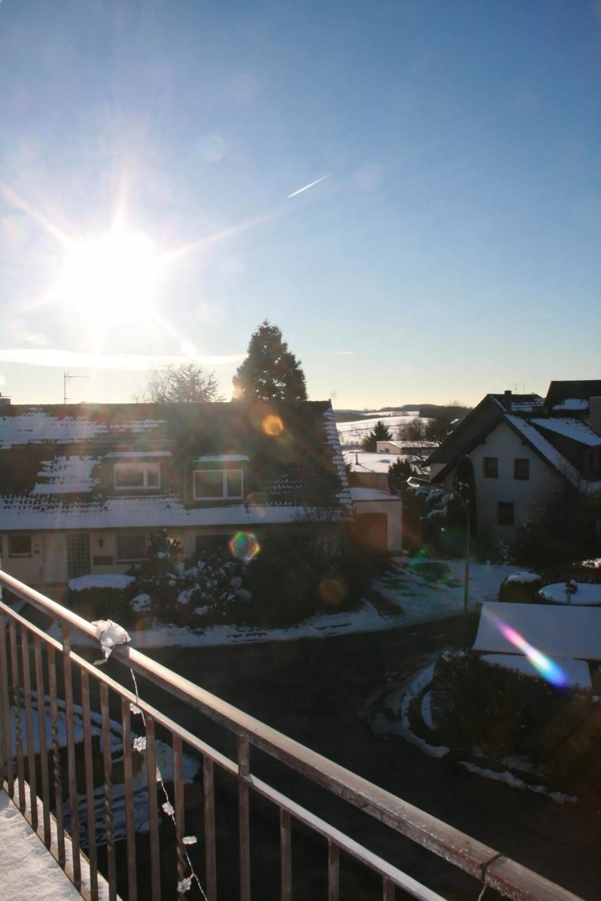 View (from property/room) in Gästehaus beim Prinz