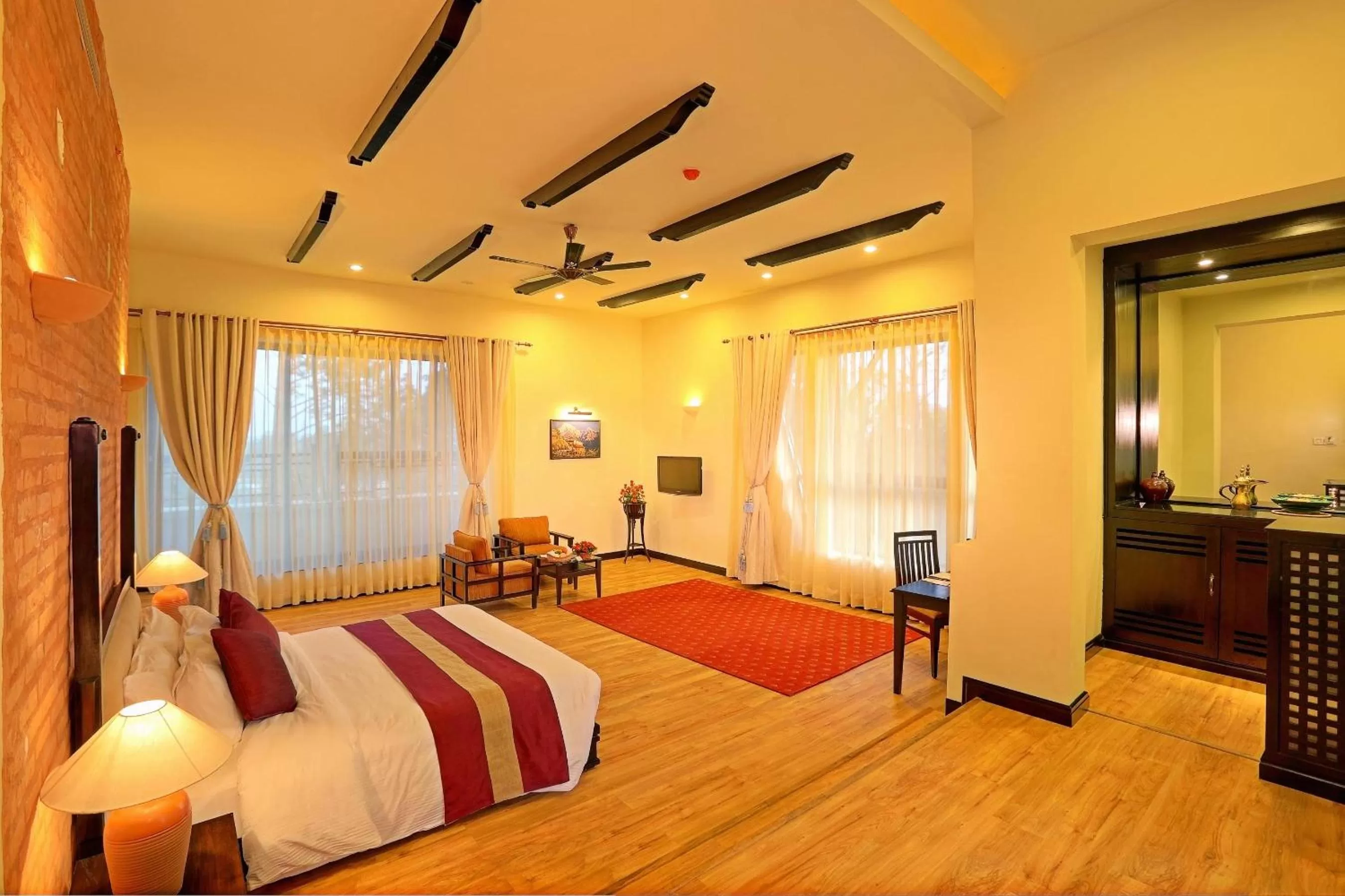 Spring, Bed in Gokarna Forest Resort Kathmandu