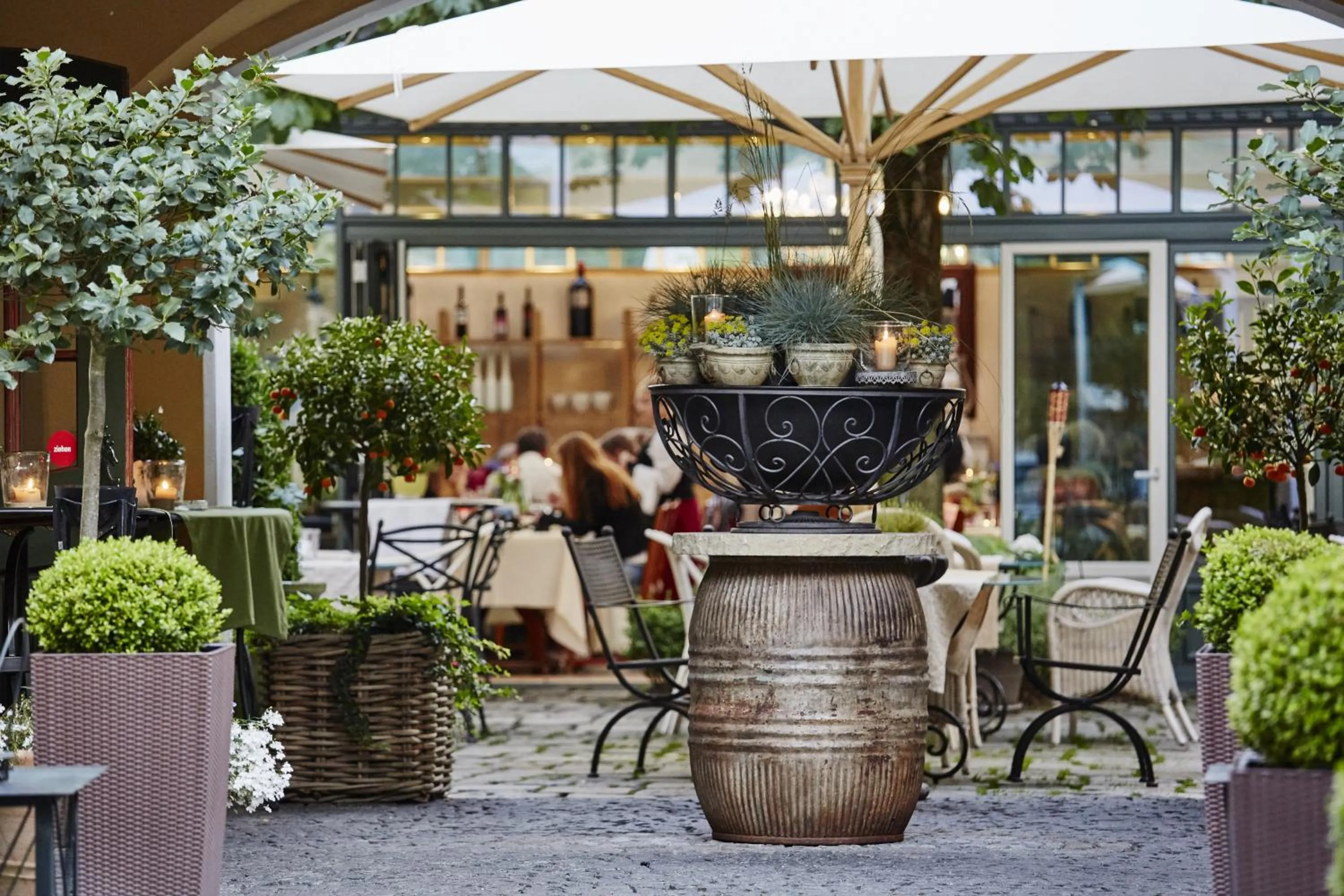 Patio in Hotel Gutsgasthof Stangl