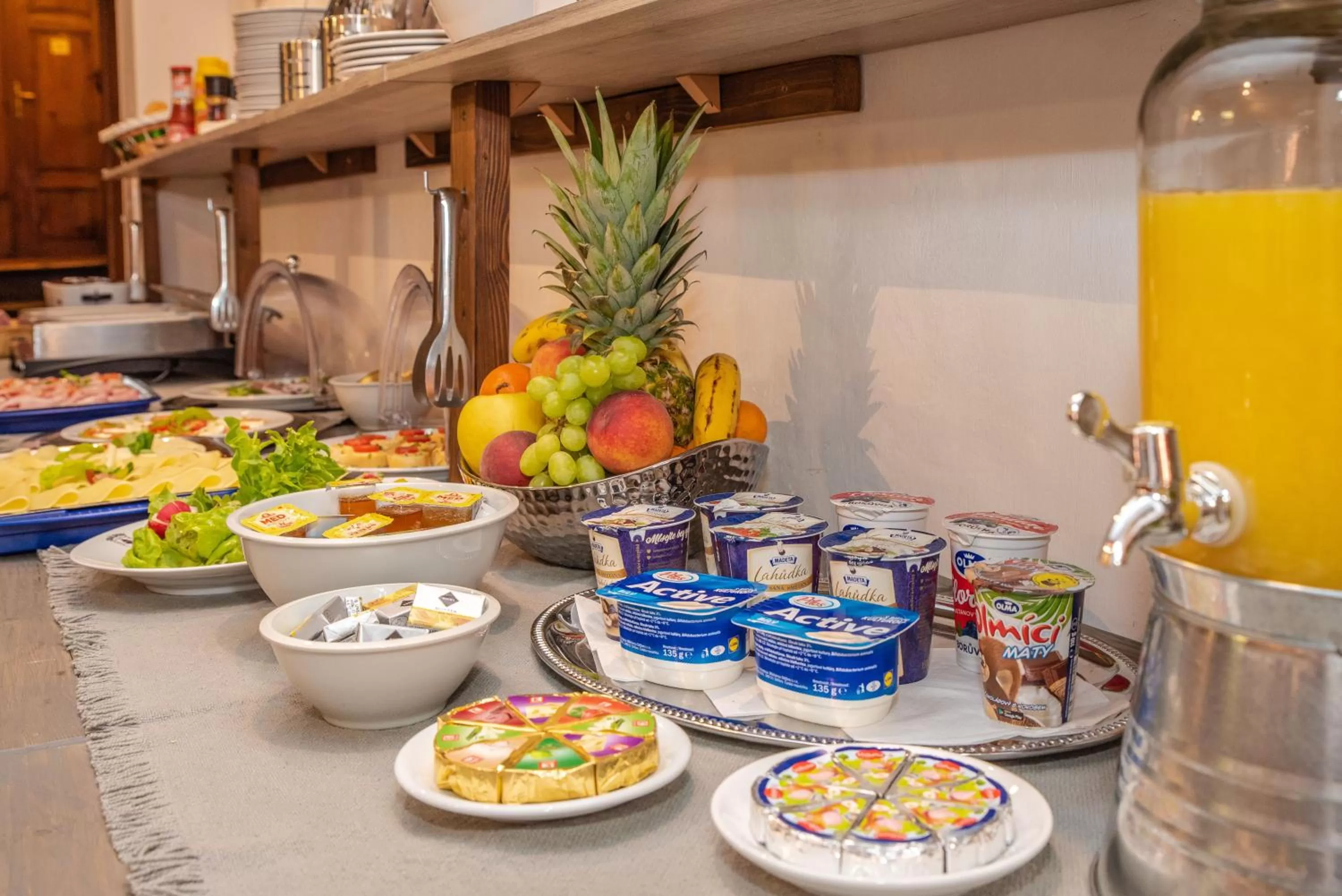 Food and drinks in Ubytování u BÍLÉ PANÍ