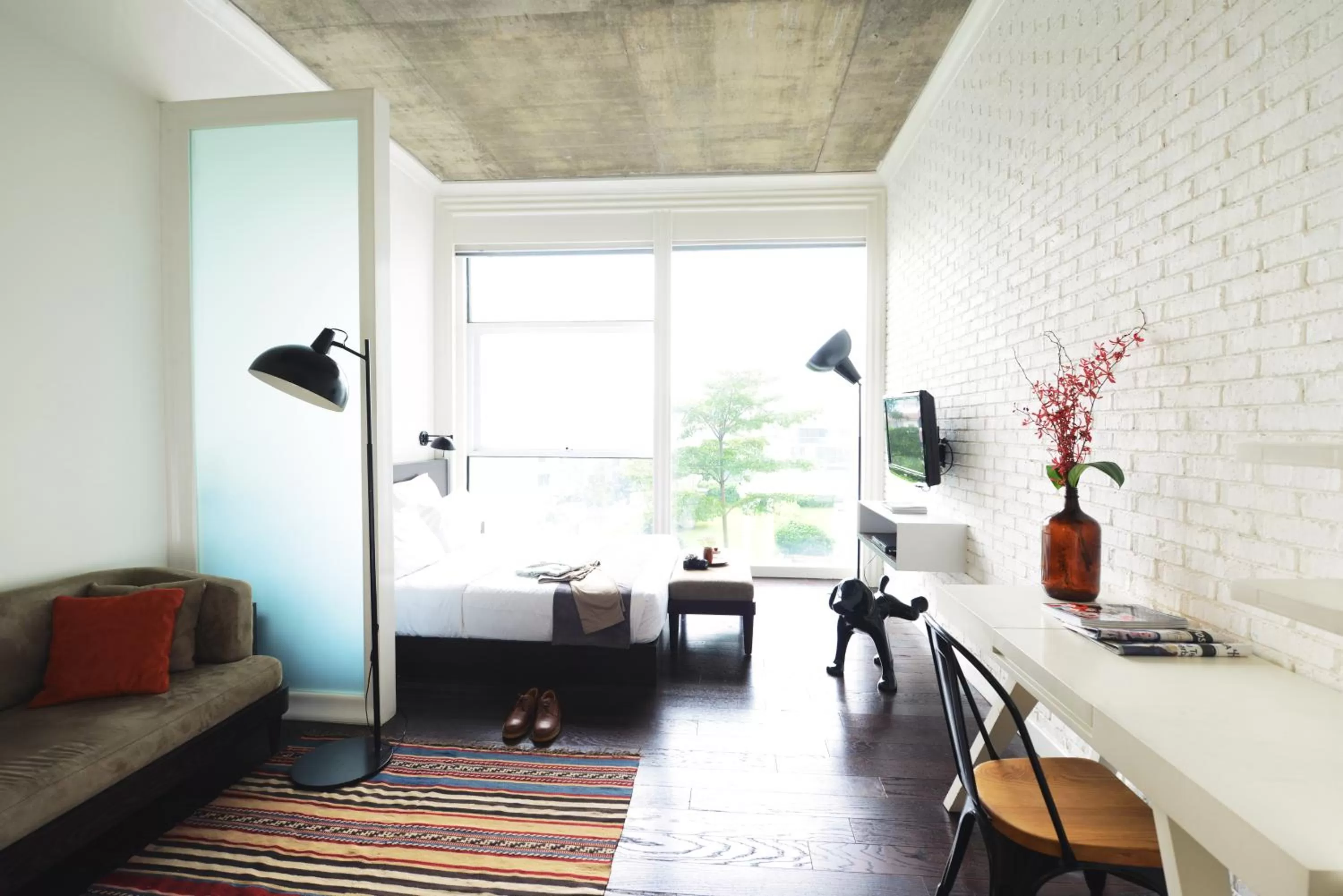 Bedroom in Morrissey Hotel