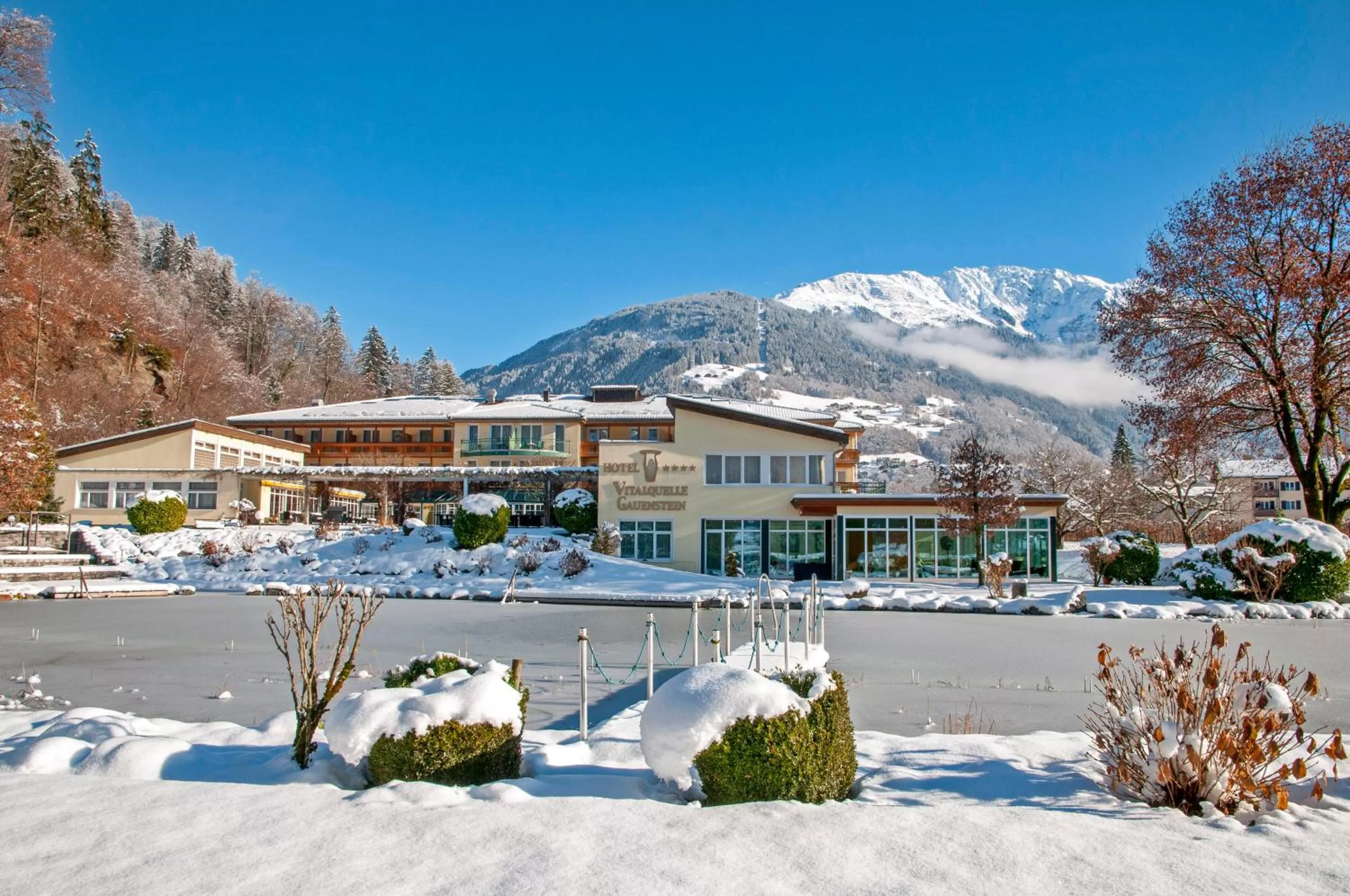 Property building in Hotel Vitalquelle Montafon