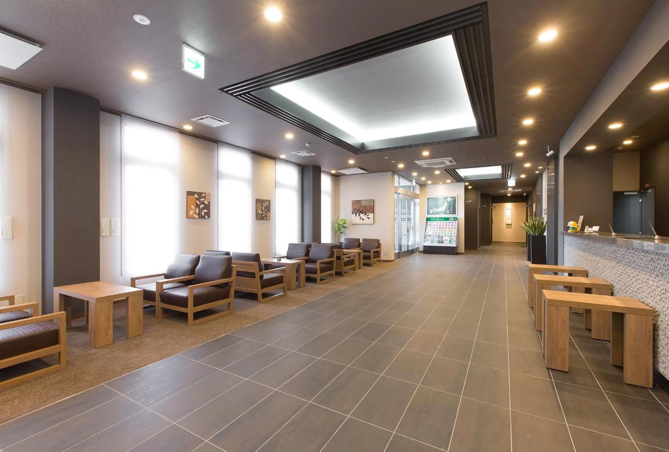 Lobby or reception in Hotel Route-Inn Koka Minakuchi -Kokudo 1 gou-