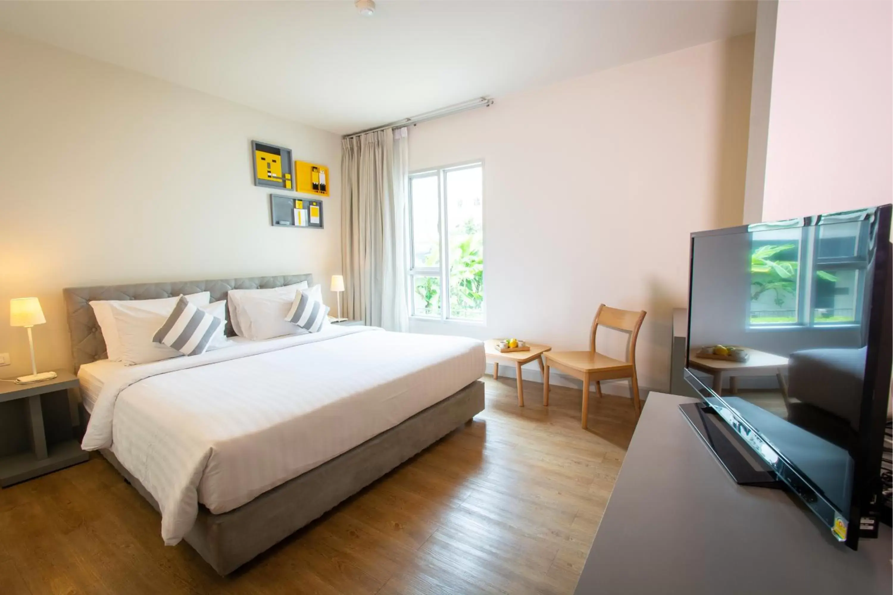 Deluxe Double Room Non-Smoking in Lemontea Hotel Bangkok Deluxe Double Room Non-Smoking in Lemontea Hotel Bangkok