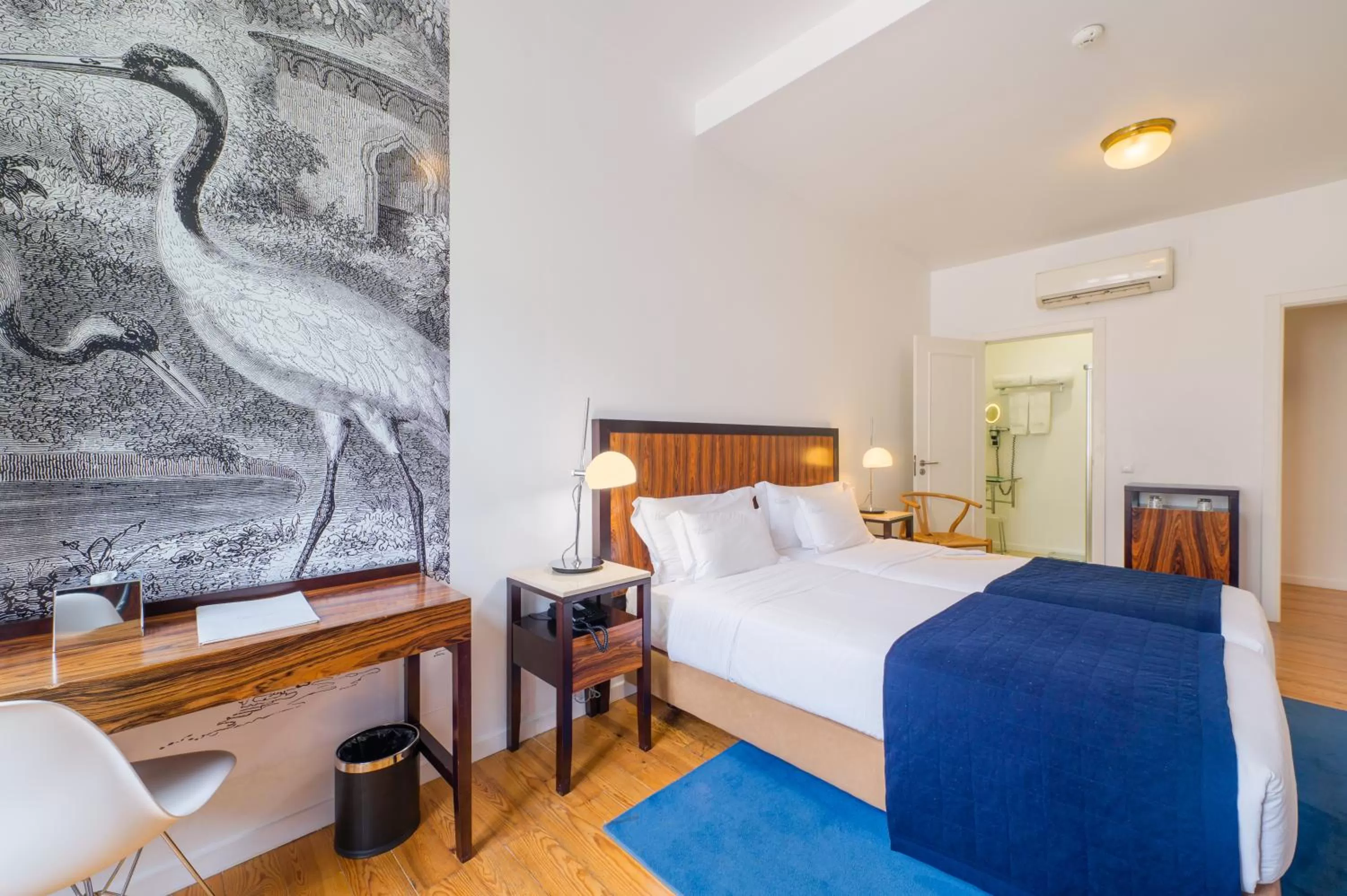 Bed in Lisboa Prata Boutique Hotel