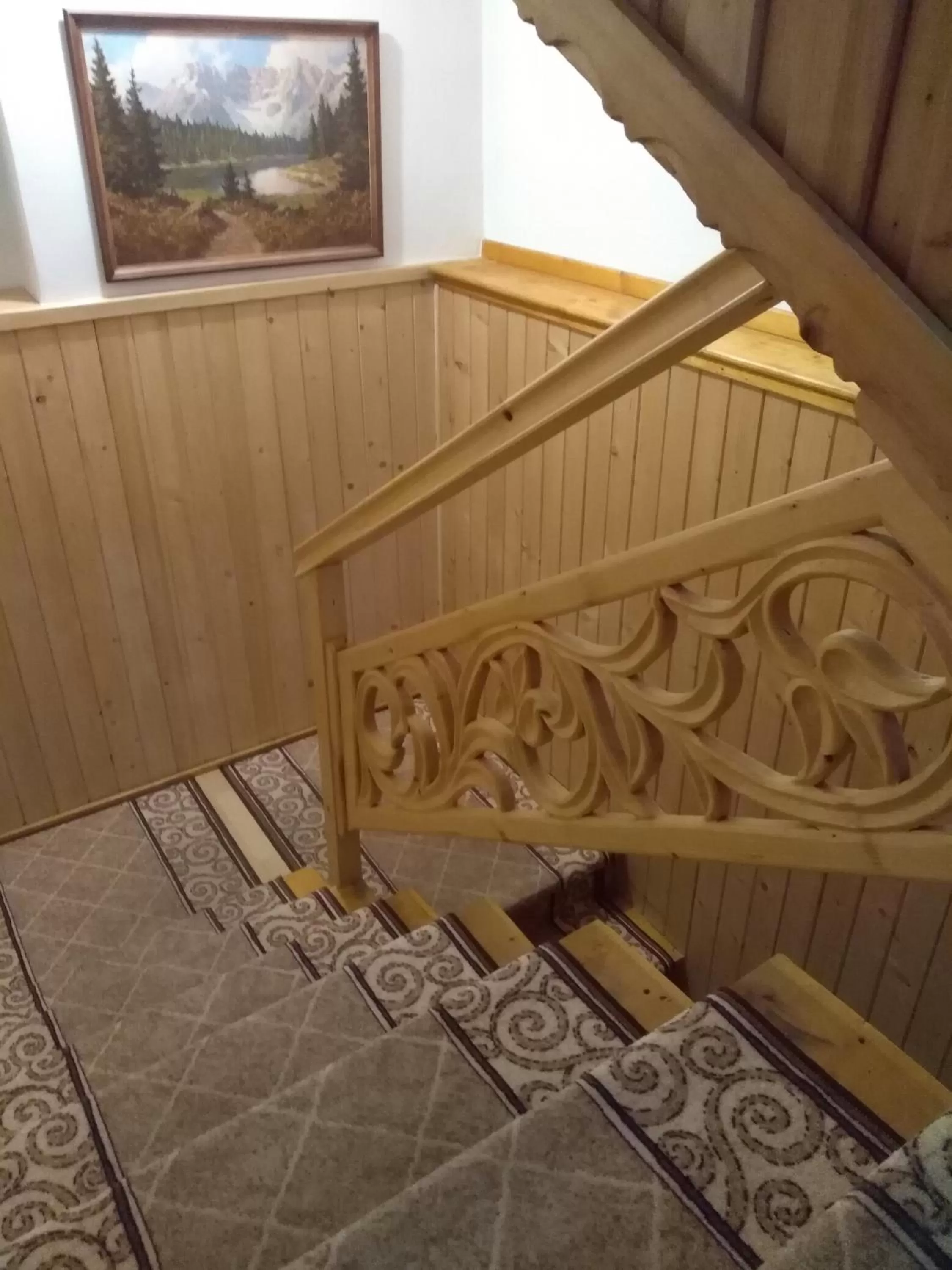 Property building, Balcony/Terrace in Noclegi U Reni