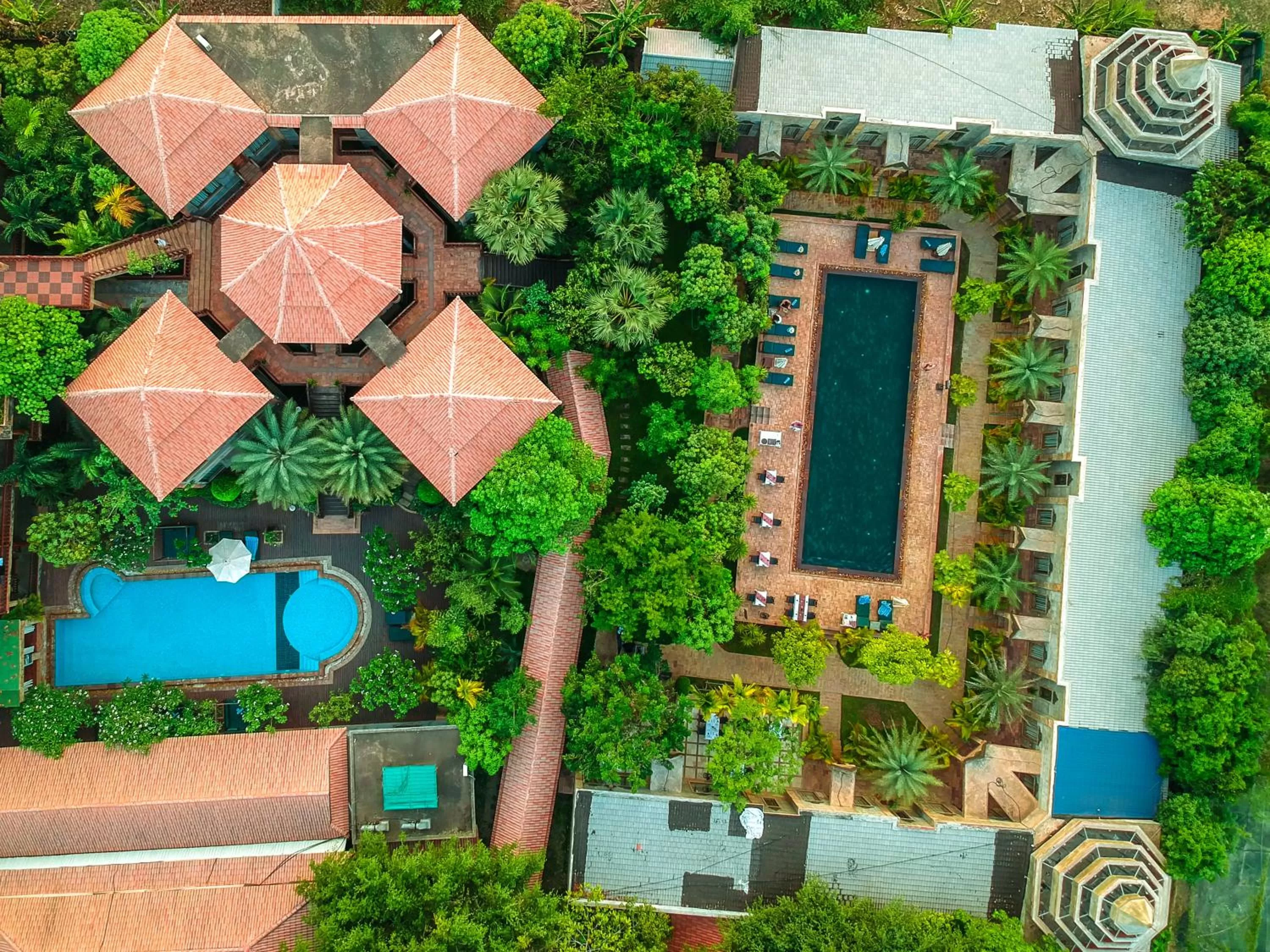 View (from property/room), Bird's-eye View in Angkor Style Resort