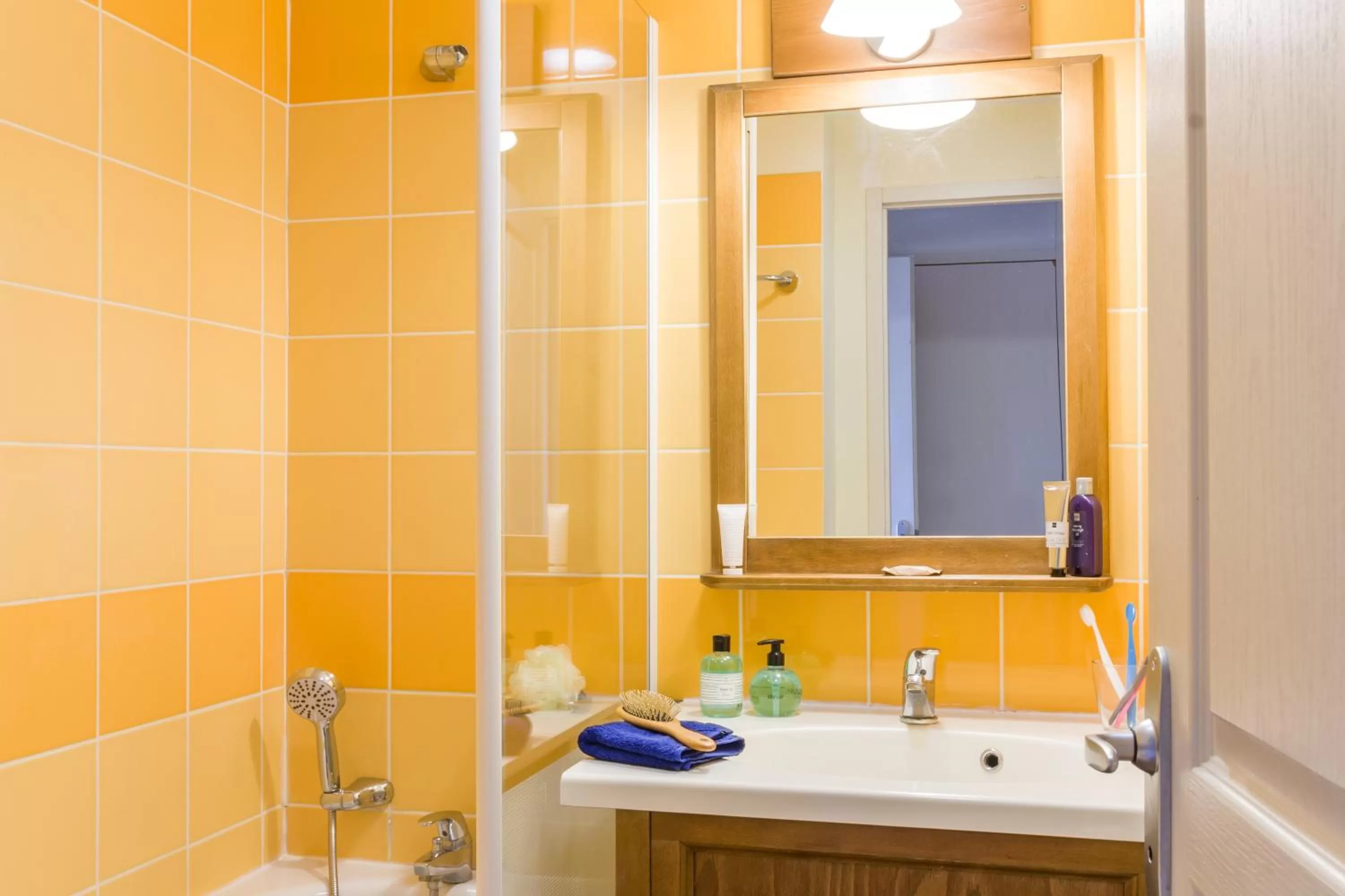 Shower in Résidence Pierre & Vacances Les Rives de la Seugne