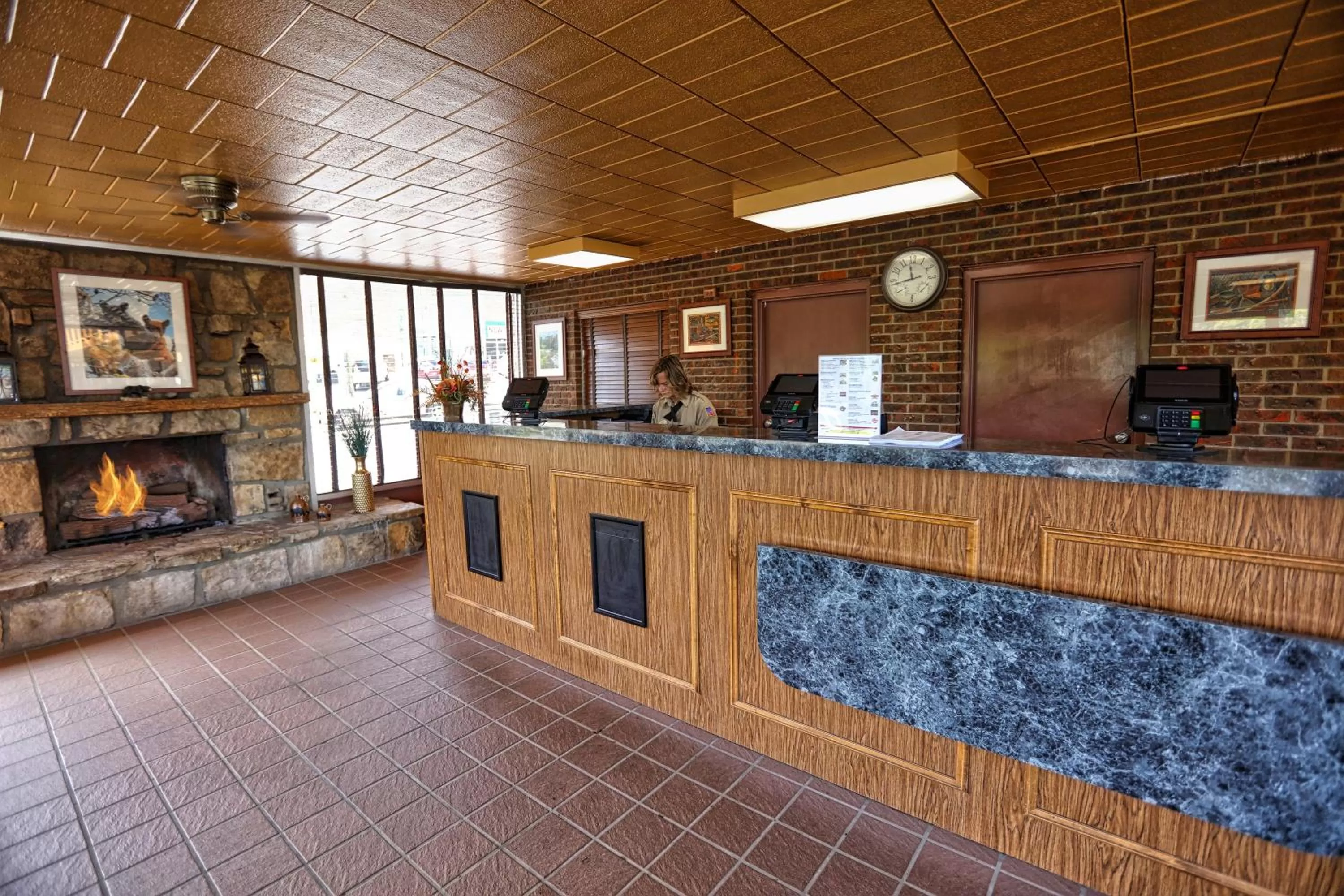 Lobby or reception in Wild Bear Inn