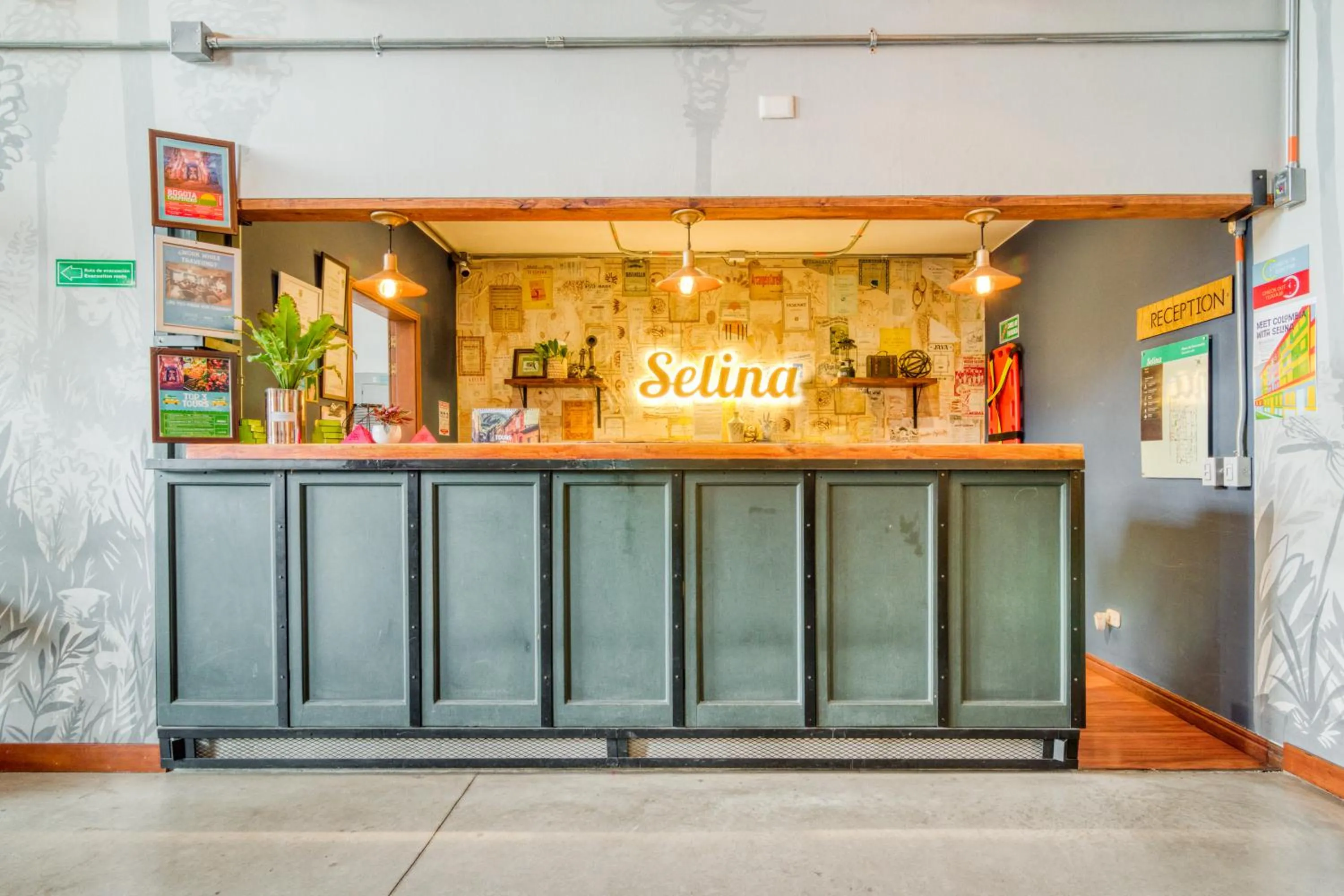 Lobby or reception in Selina Chapinero Bogota