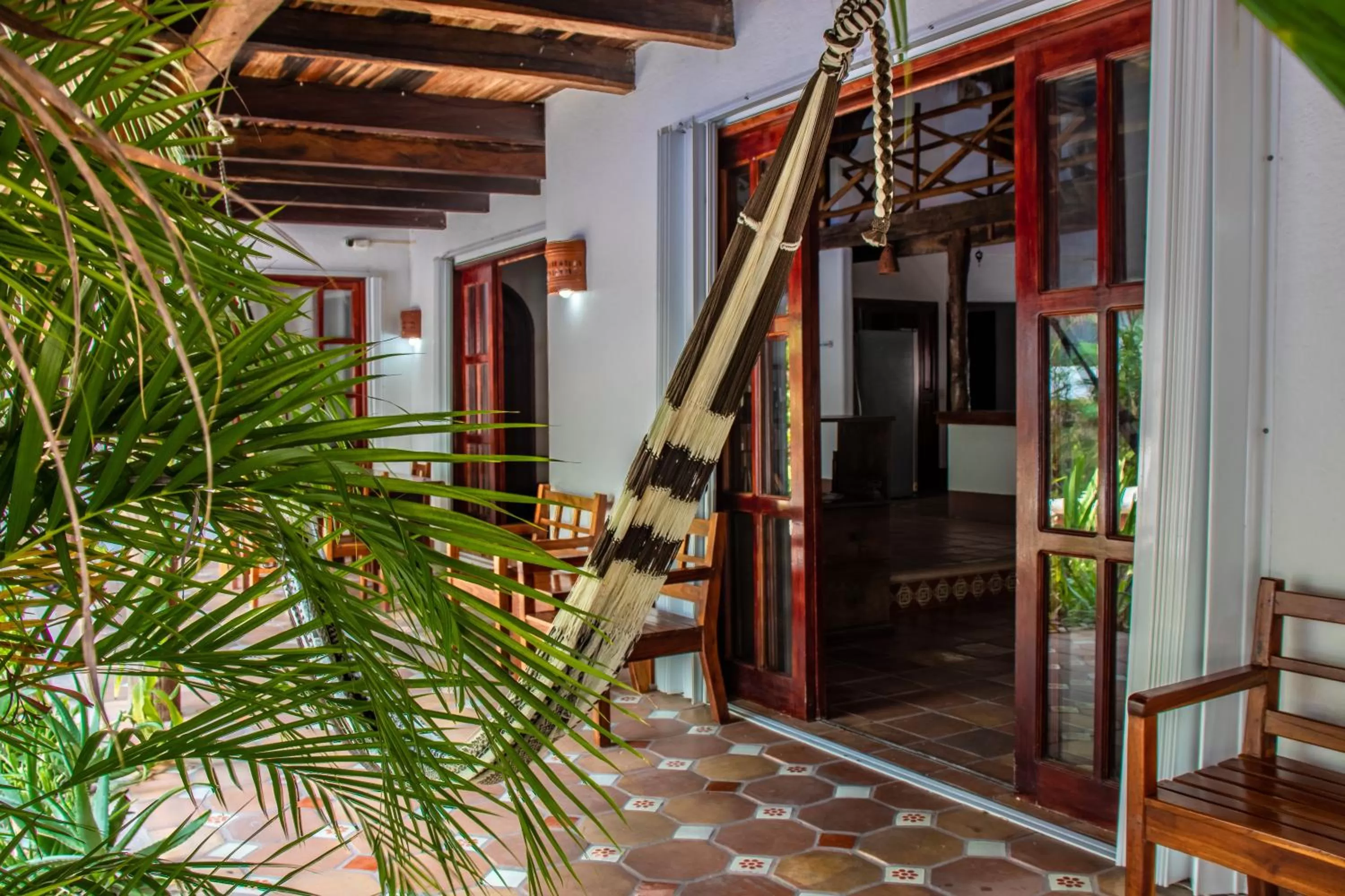 Patio in Apart Hotel Casaejido