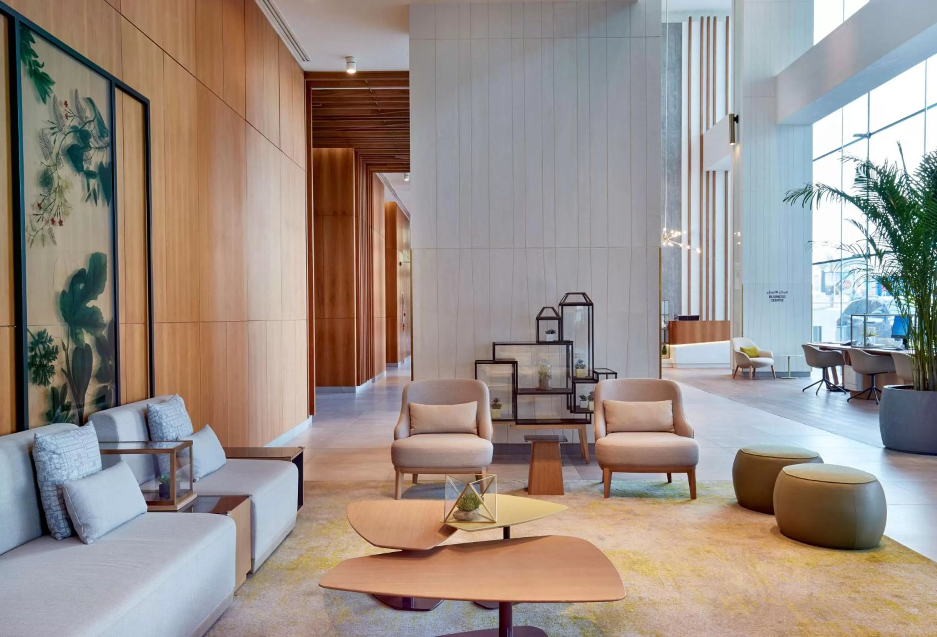 Lobby or reception in Hilton Garden Inn Kuwait