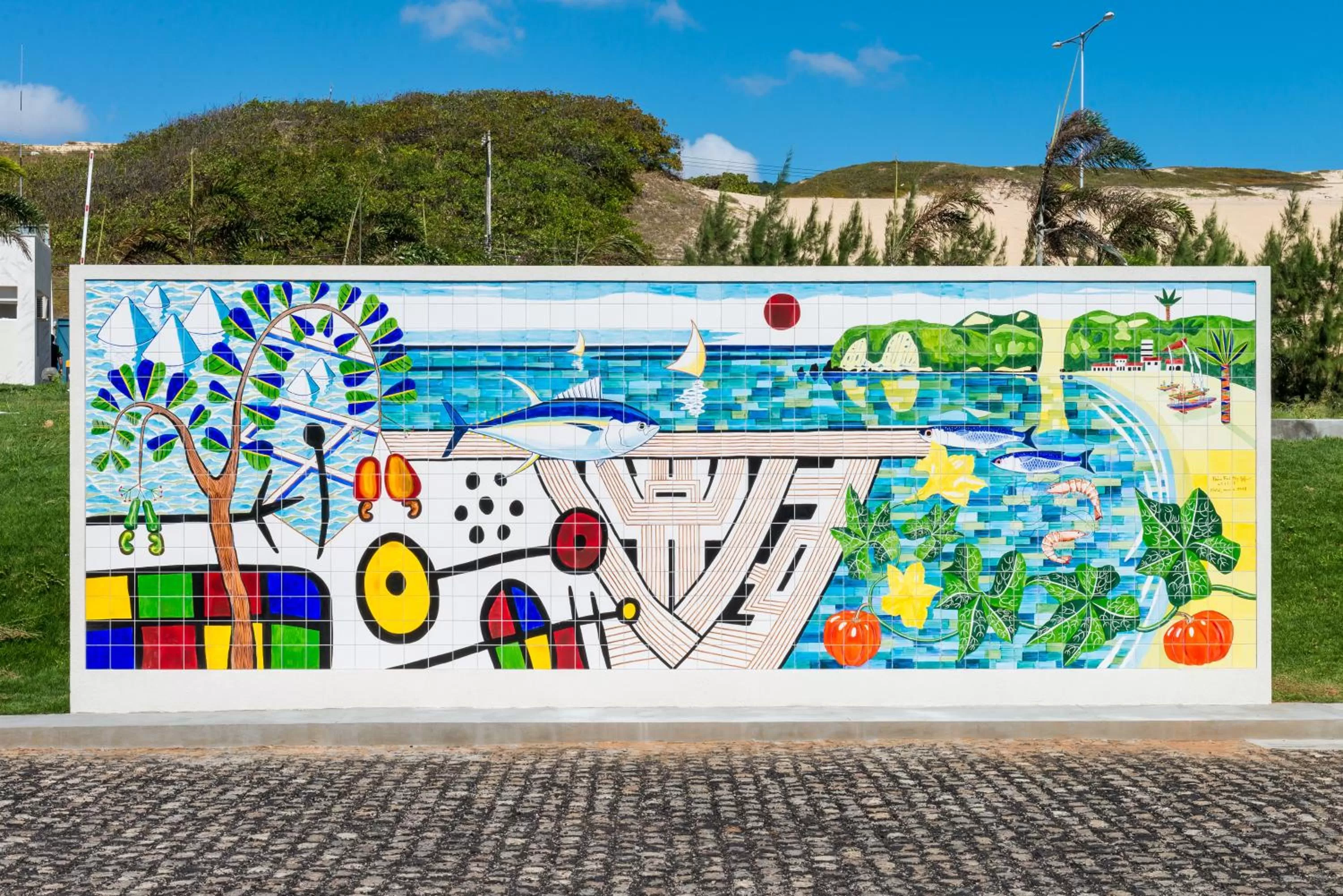 Facade/entrance in Hotel Senac Barreira Roxa