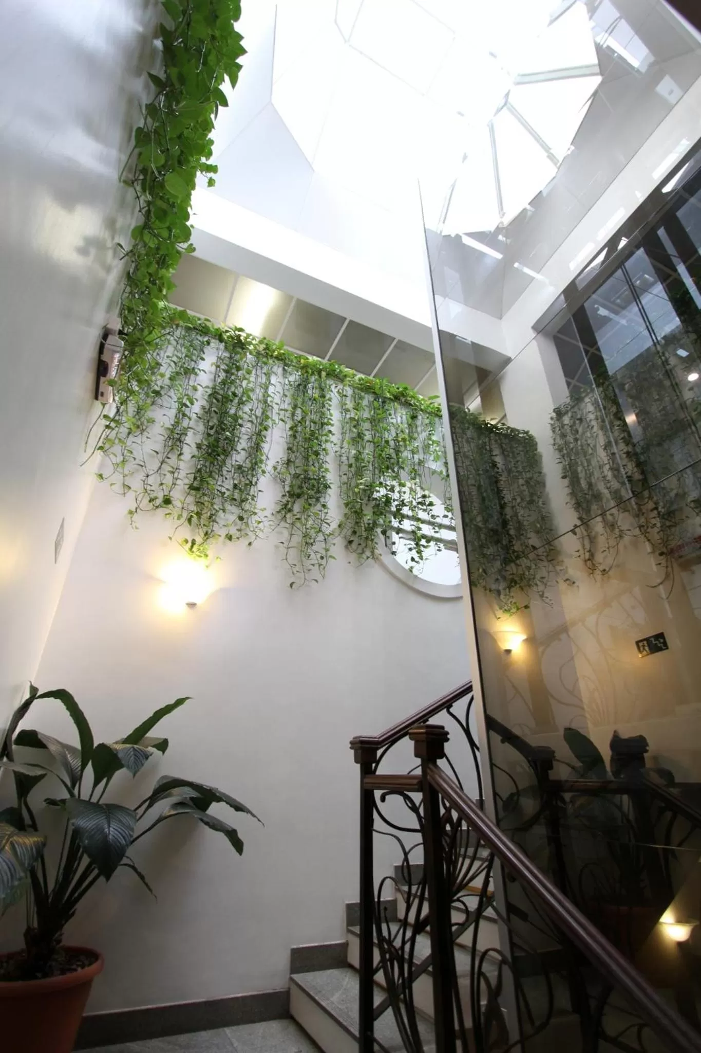 Decorative detail in Vicenza Apart Hotel