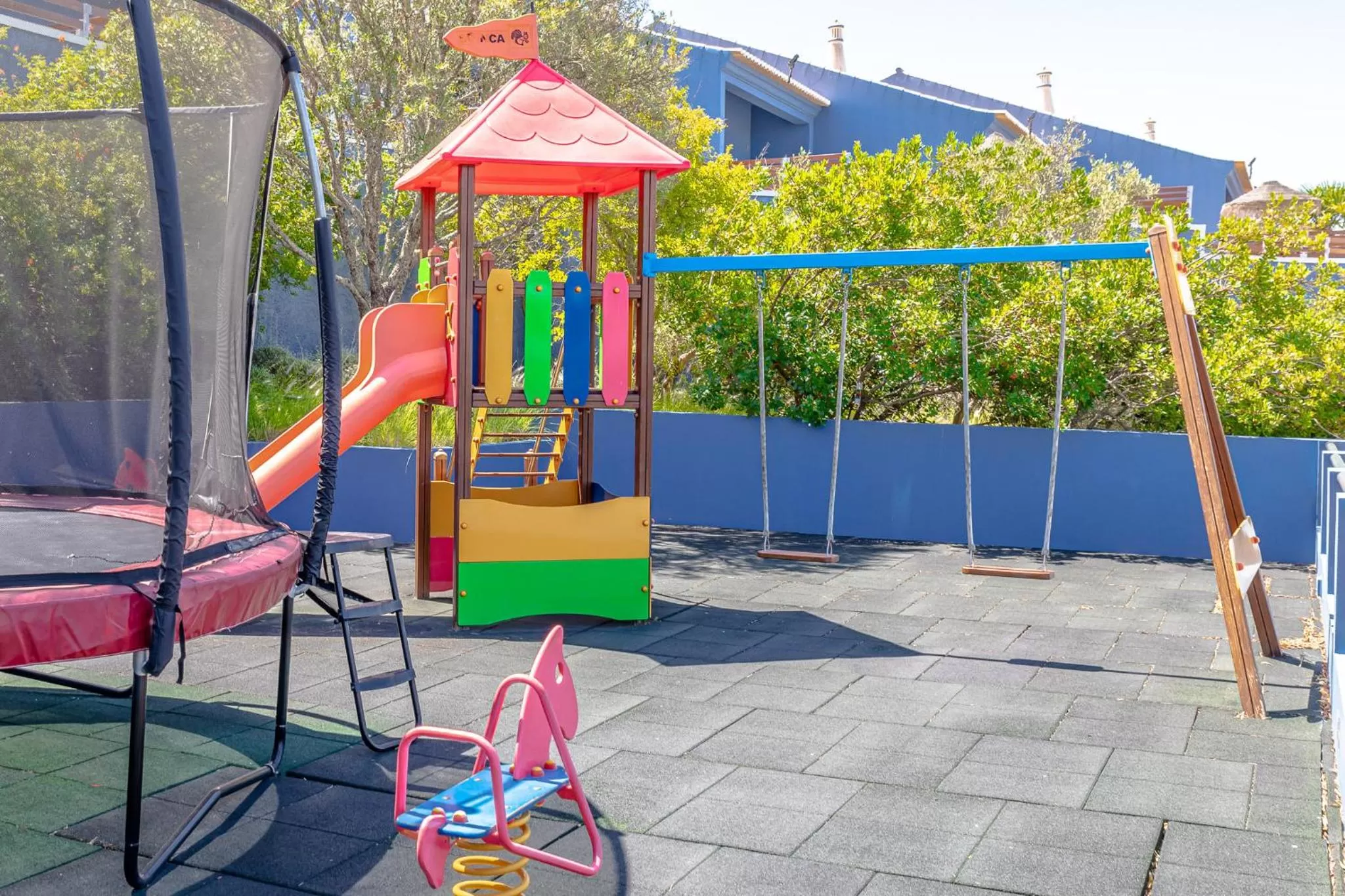 Children play ground in Aldeia Azul Resort