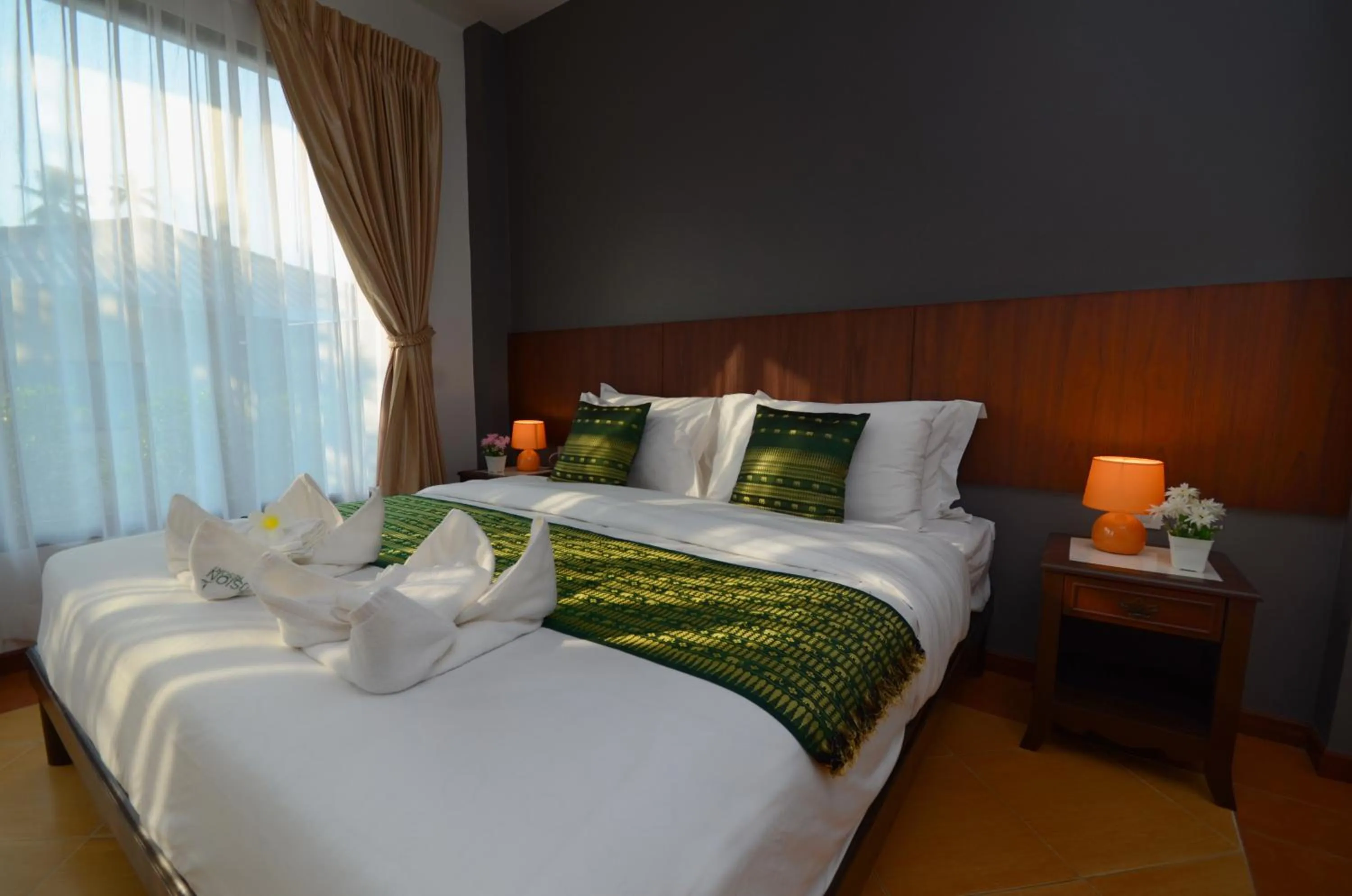 Bed in The Fusion Resort Hotel