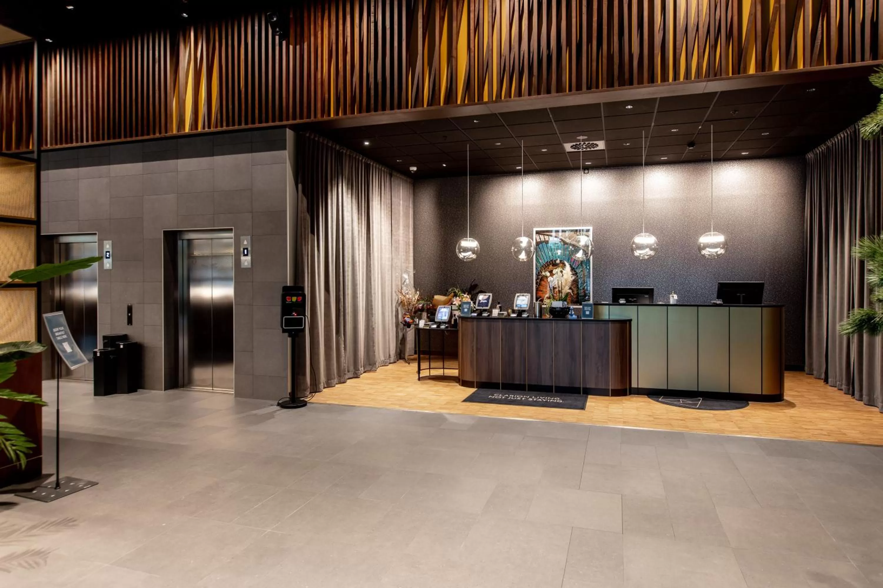 Lobby or reception in Clarion Hotel Sundsvall