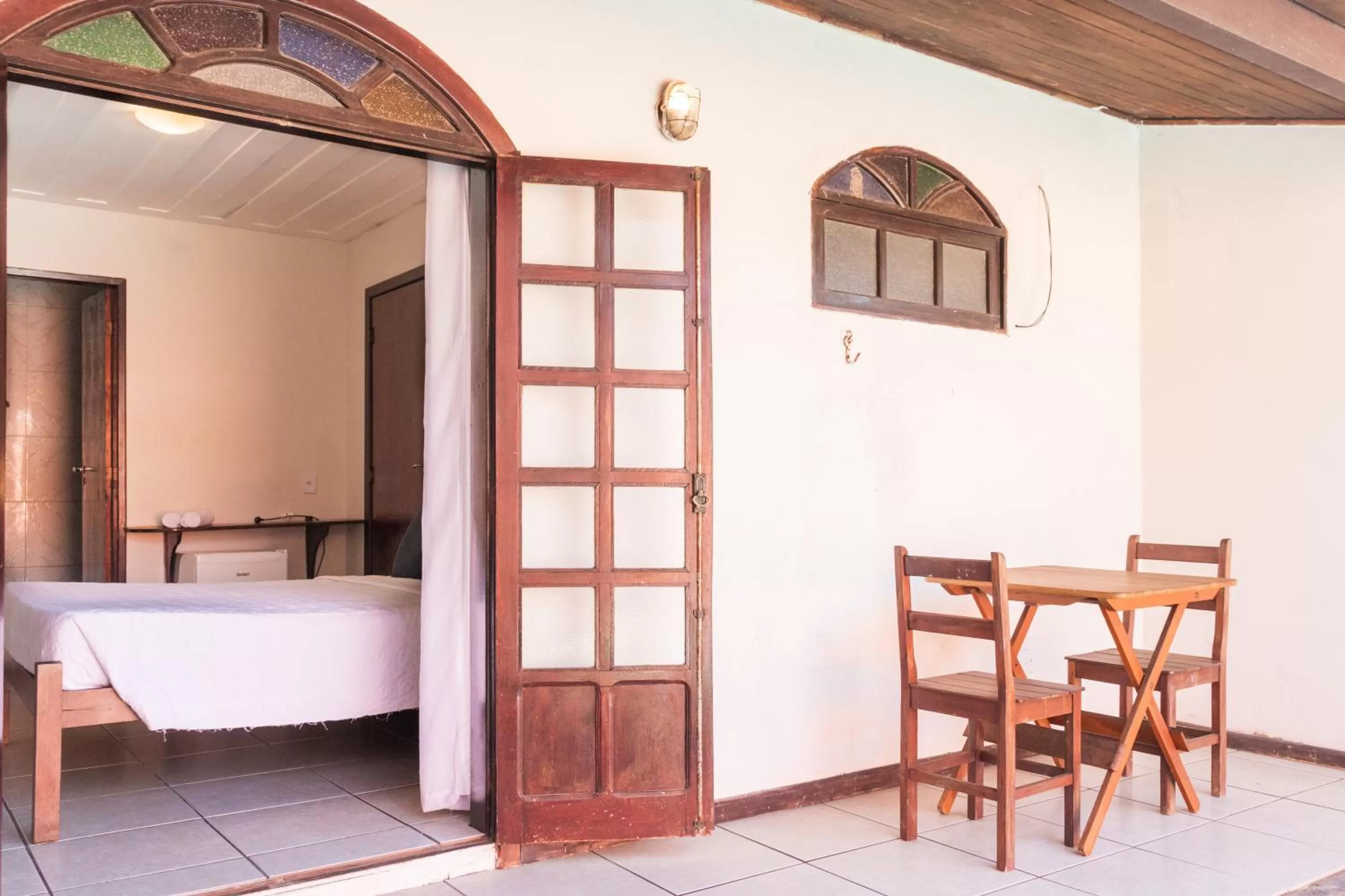 Bed in Pousada dos Coqueiros Búzios