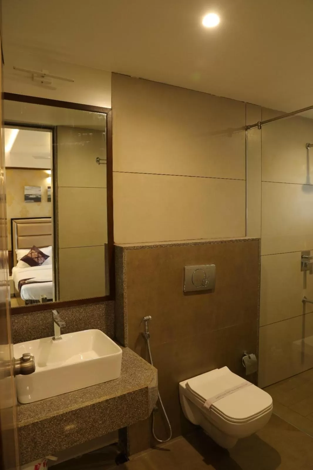 Bathroom in Blisss Hotel Kolhapur