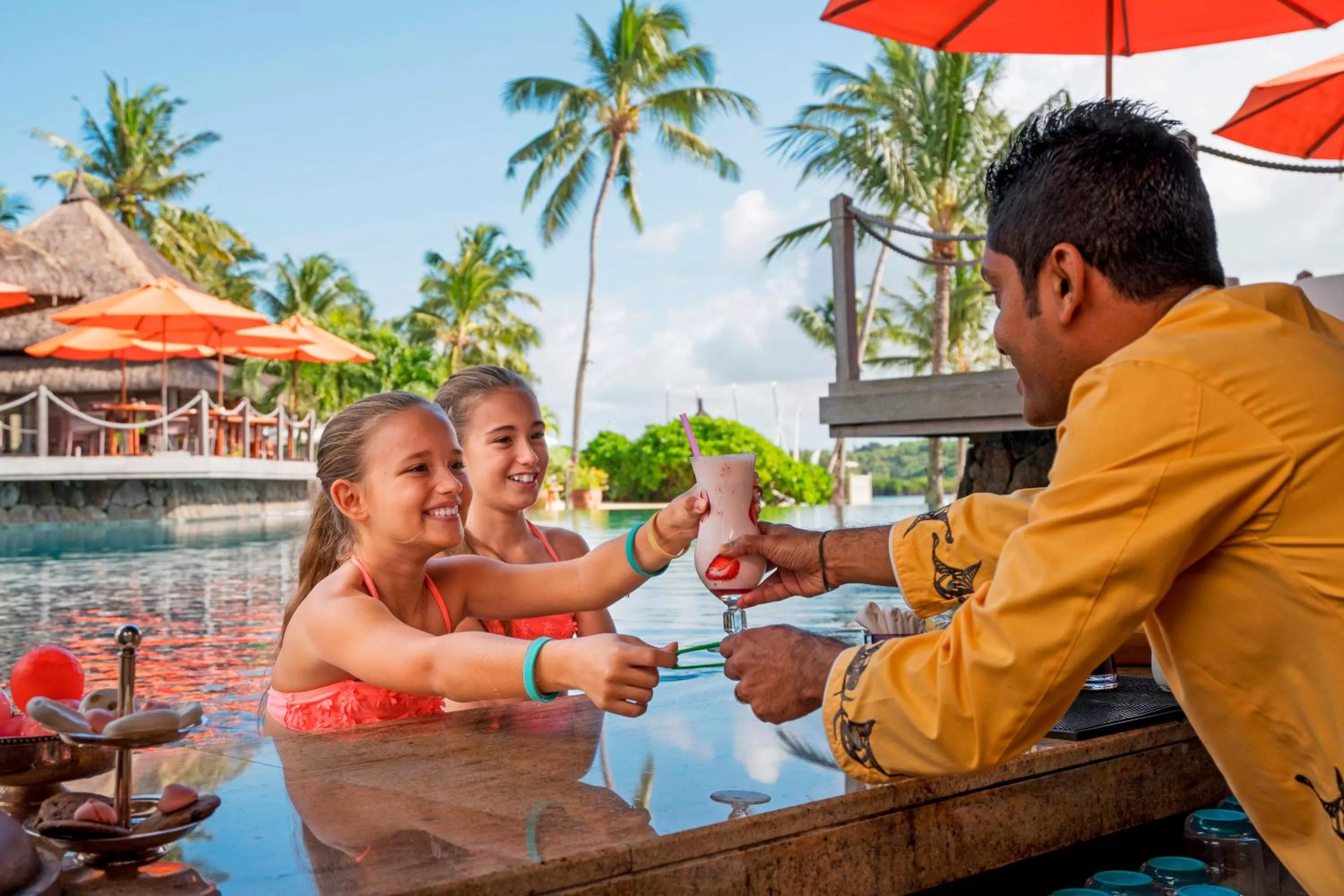 Swimming pool in Constance Prince Maurice